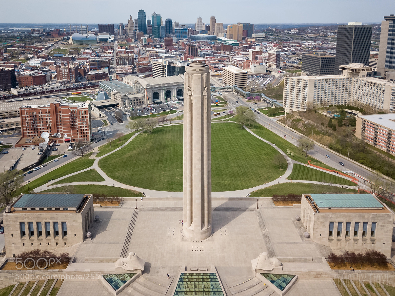 DJI FC220 sample photo. Museum from above photography