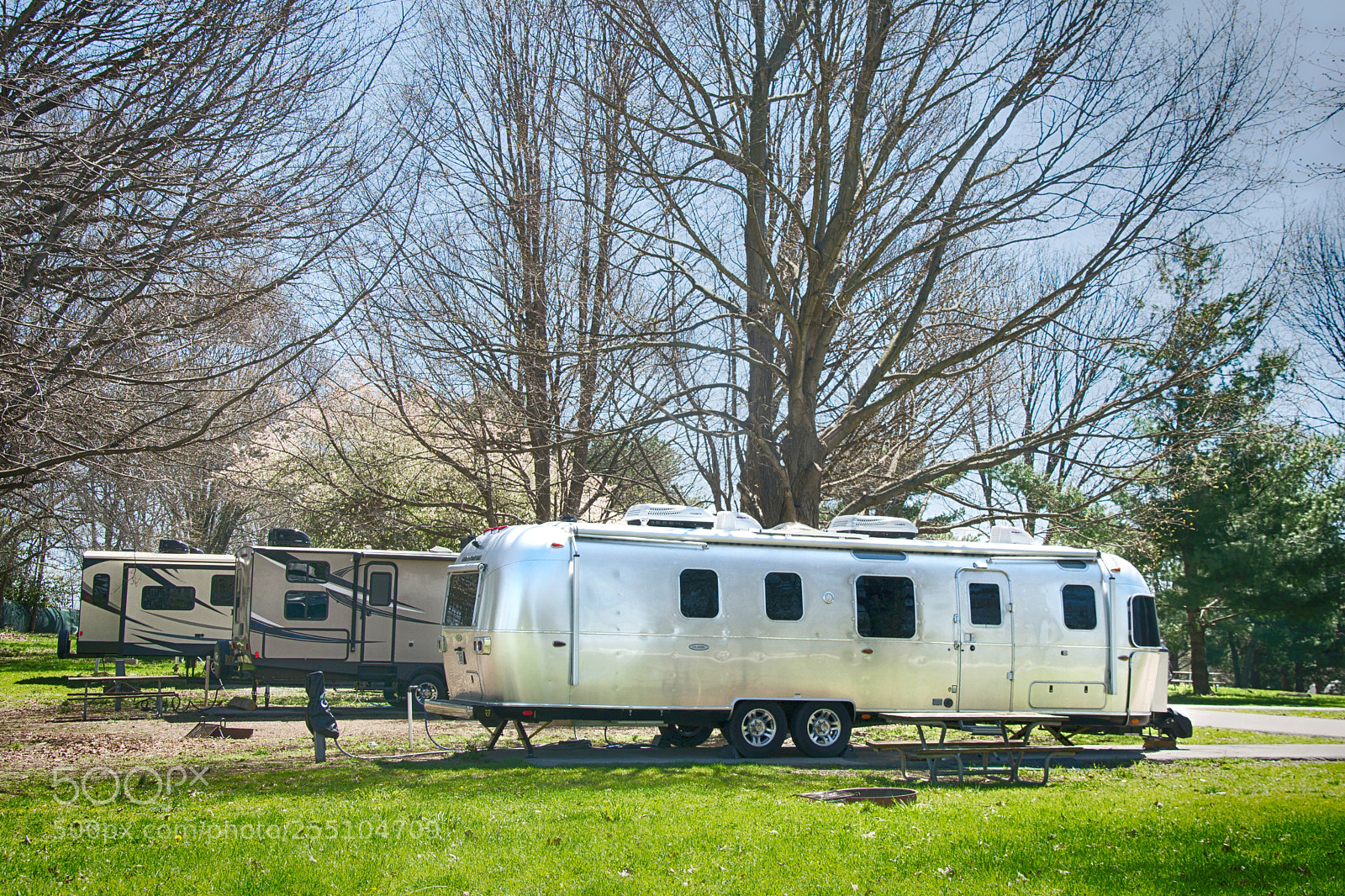 Nikon D7100 sample photo. Horse park airstream photography