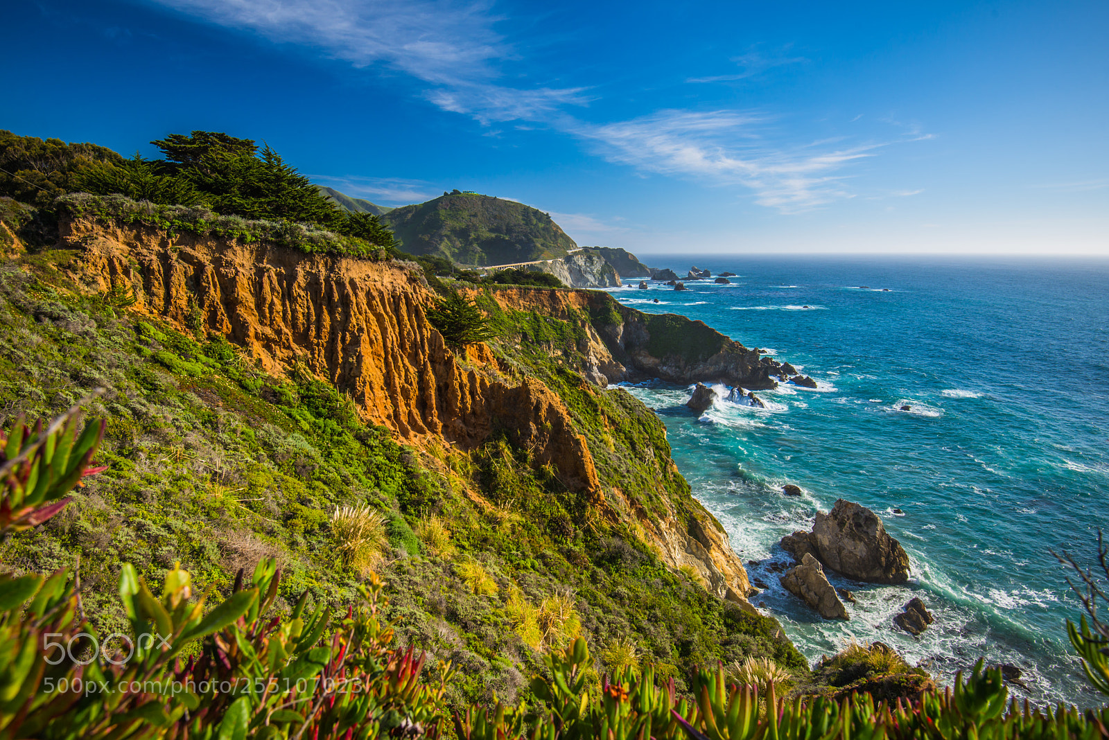 Nikon D600 sample photo. California cliffs photography