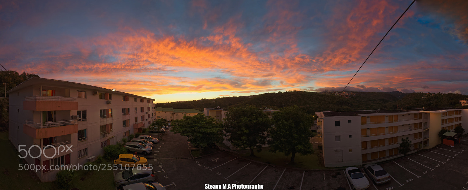 Canon EOS 5DS sample photo. Panorama sunset photography