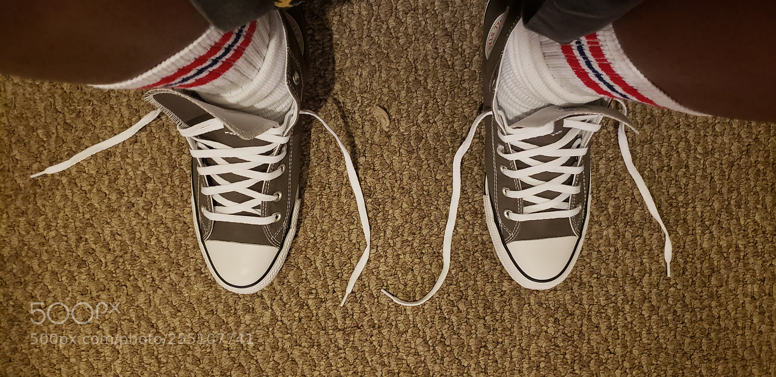 Samsung Galaxy S9 sample photo. Gray converse photography