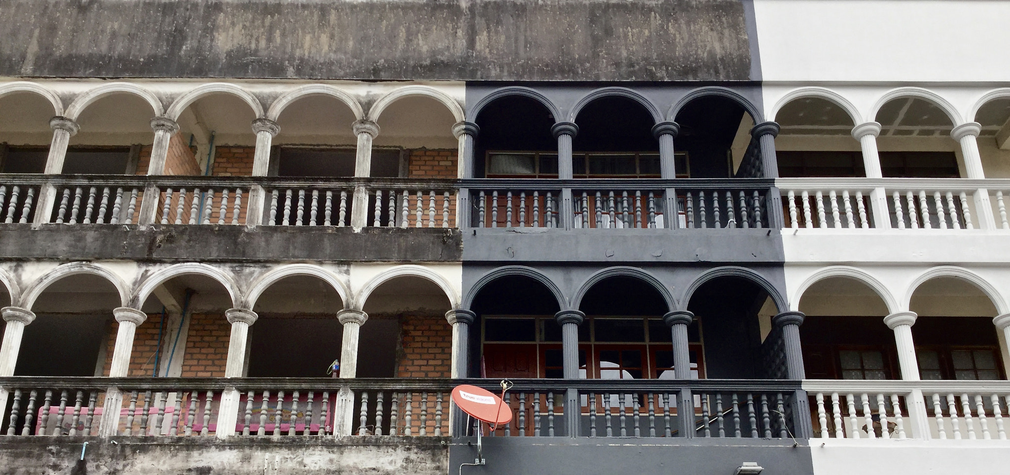 Apple iPad Air 2 sample photo. Different centuries photography
