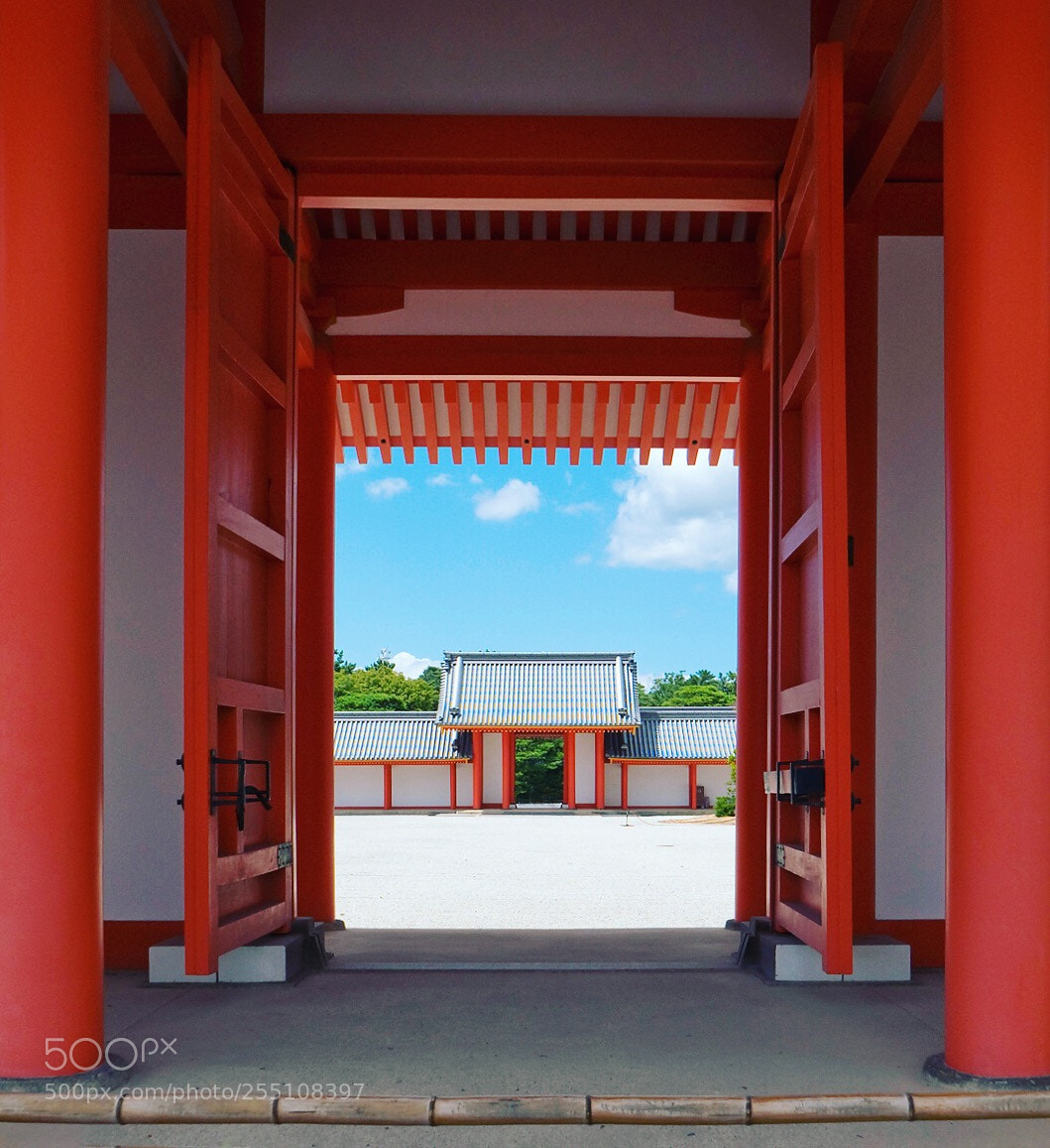 Panasonic Lumix DMC-LX100 sample photo. Kyoto imperial palace photography