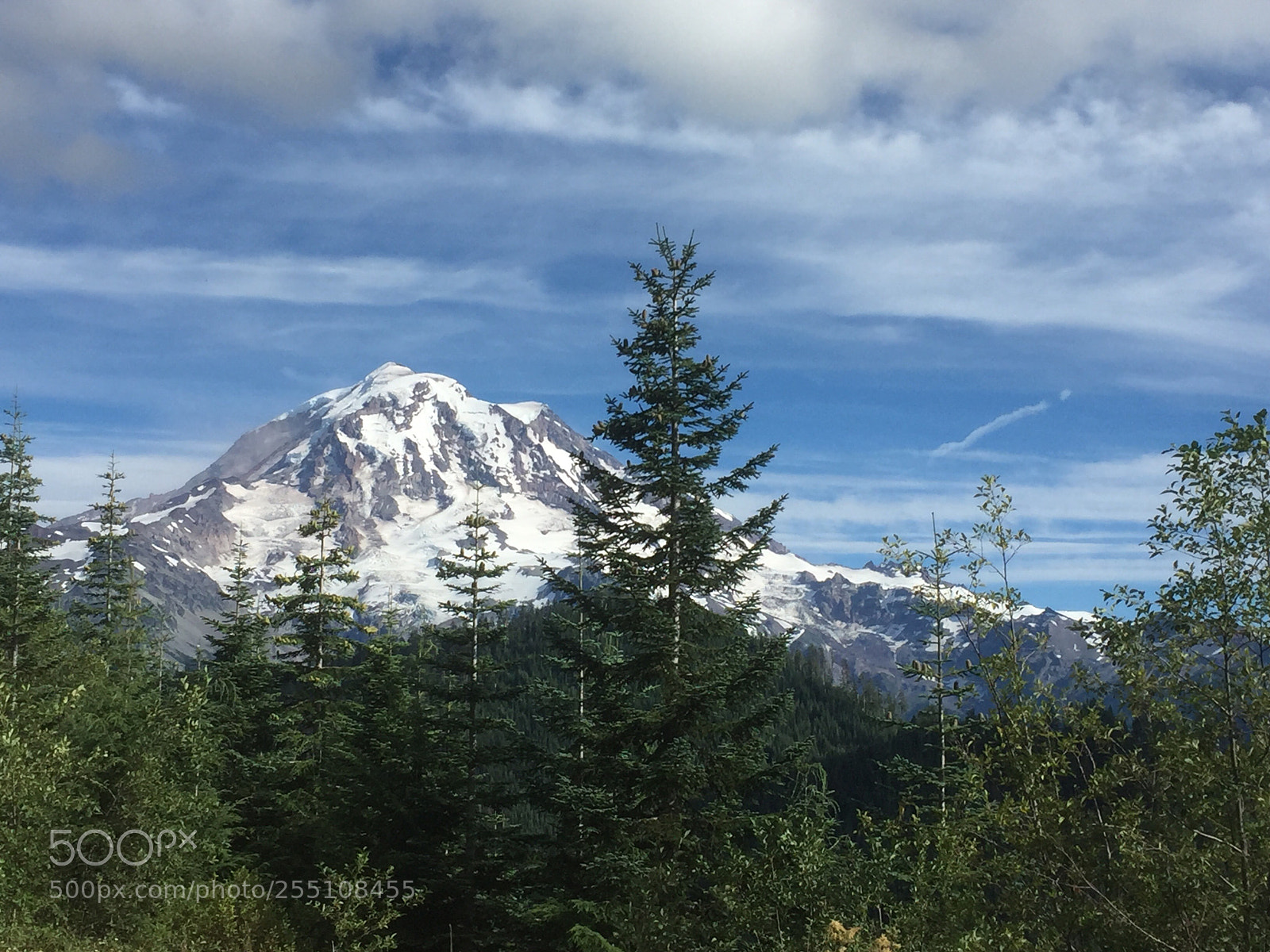Apple iPhone 6 Plus sample photo. Rainier ice photography