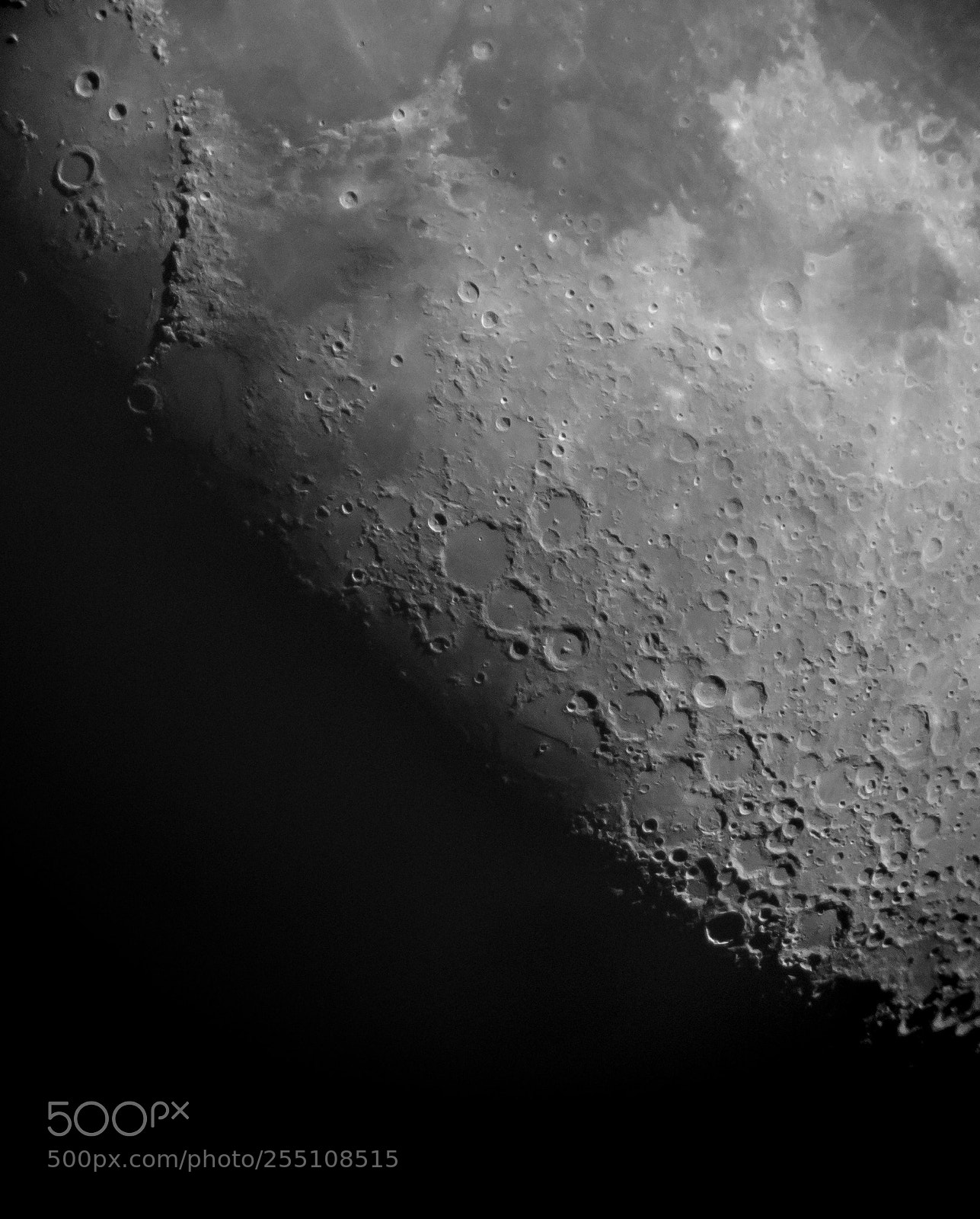 Canon PowerShot G15 sample photo. The lunar terminator photography
