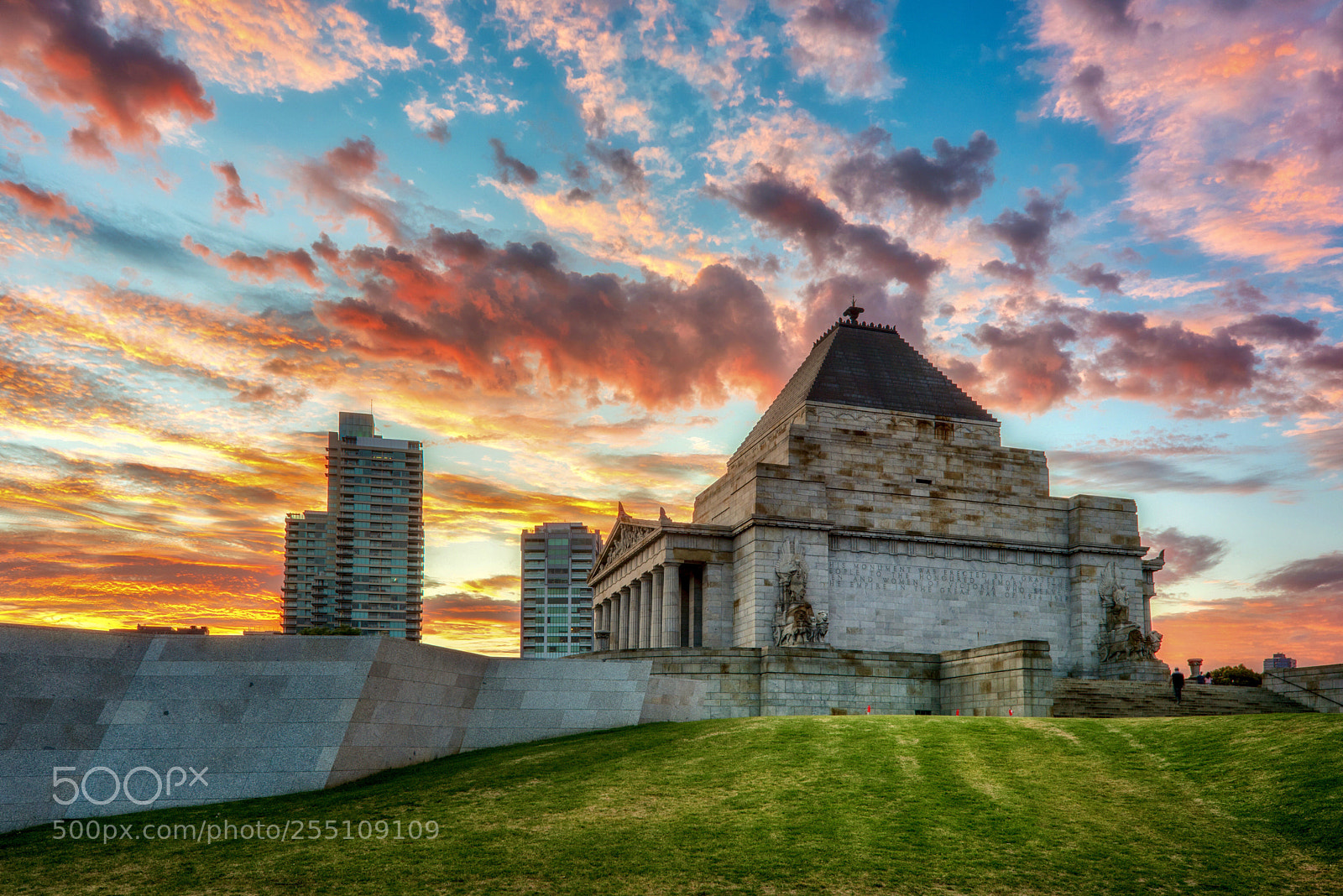 Nikon D810 sample photo. Shrine of remembrance  photography