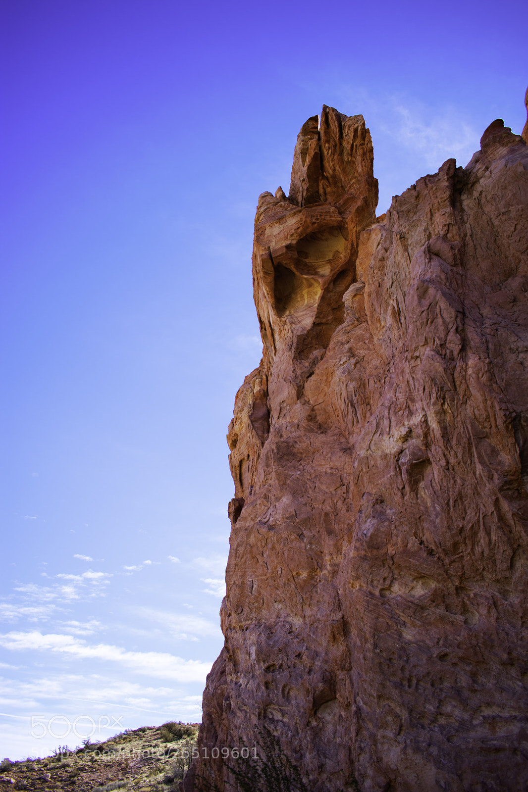 Nikon D3400 sample photo. Red rock tower photography