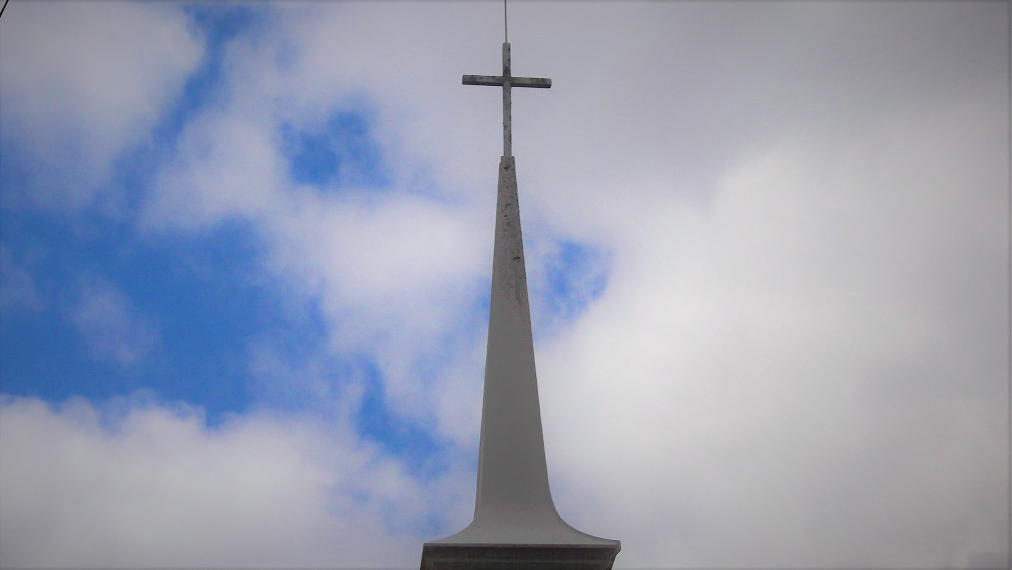 Fujifilm FinePix AV150 sample photo. Steeple storm photography