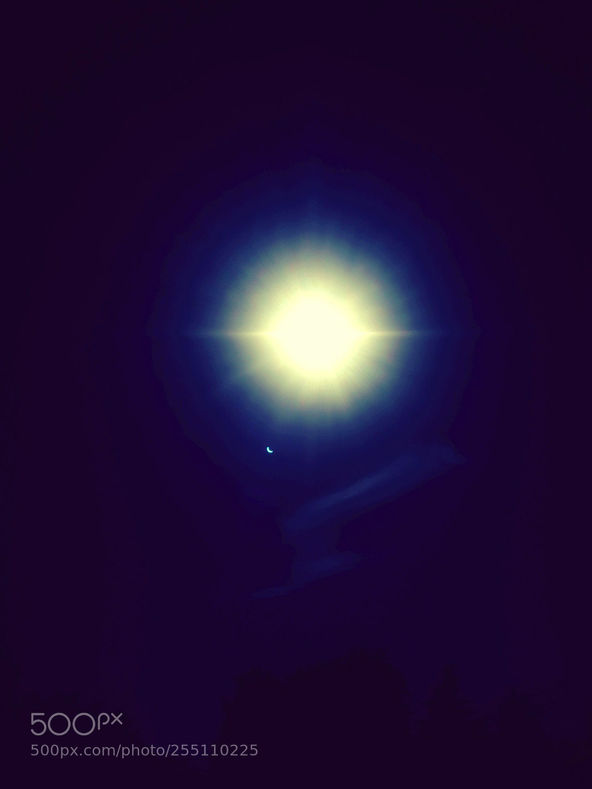 HUAWEI P10 Plus sample photo. Eclipse of the moon photography