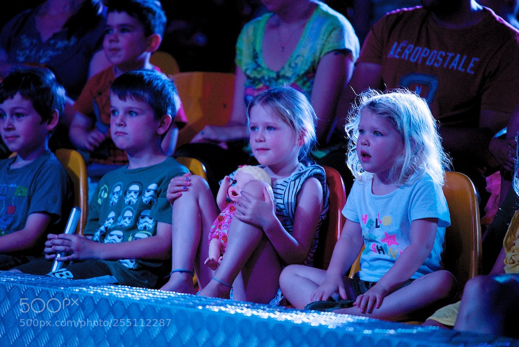 Nikon D600 sample photo. Kids at the circus photography