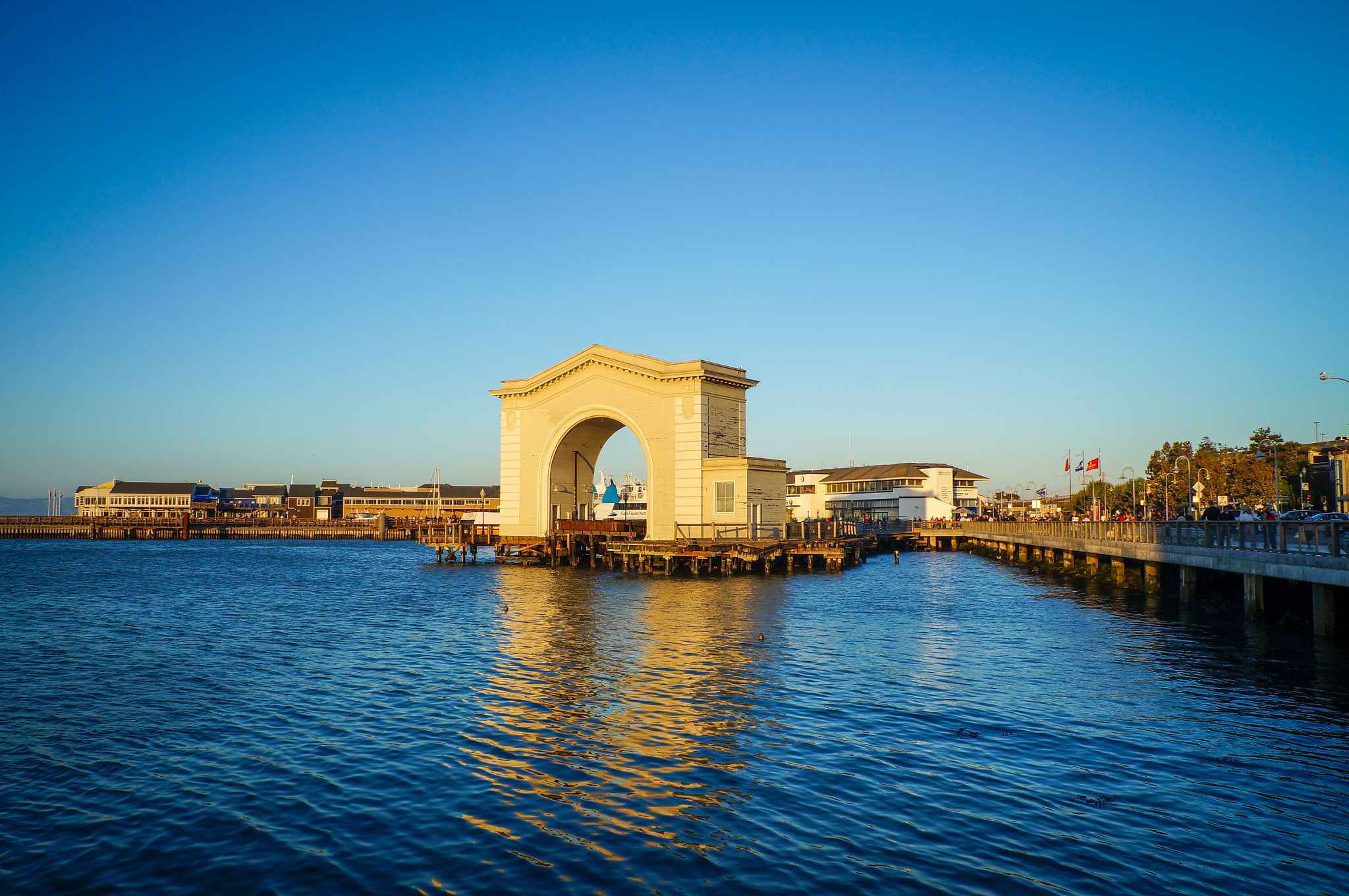 Sony Alpha NEX-F3 sample photo. San francisco piers photography