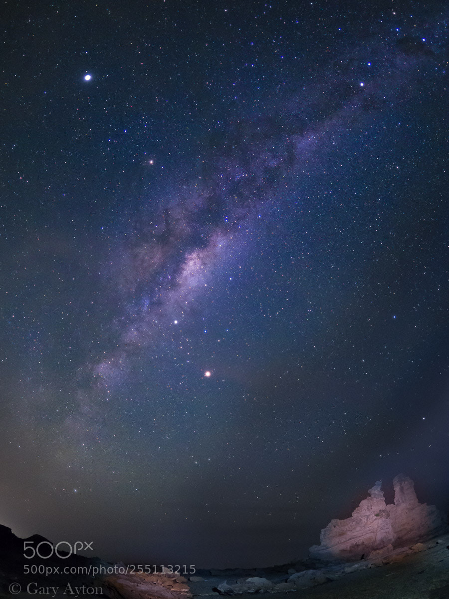Olympus OM-D E-M1 Mark II sample photo. Milky way and planets photography