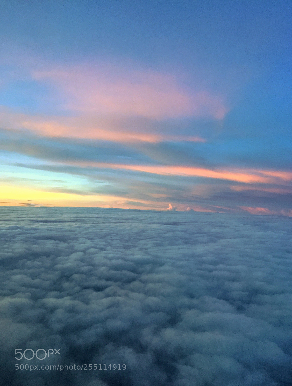 Apple iPhone 6 sample photo. A sea of clouds photography