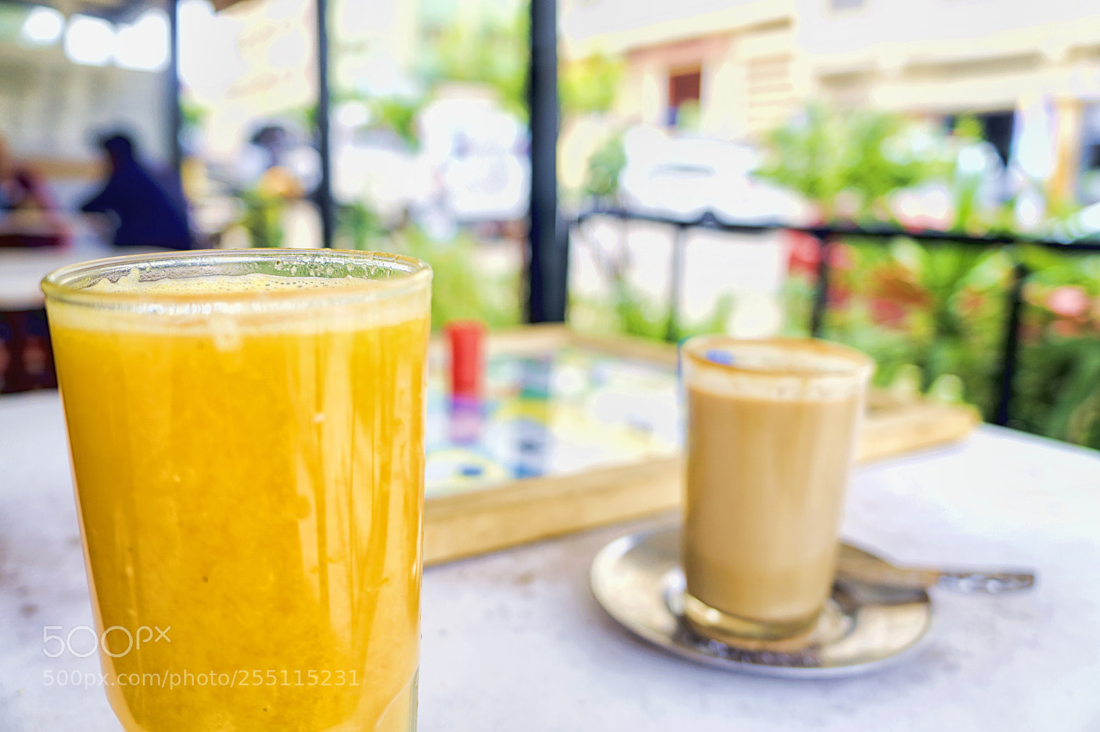 Sony a6000 sample photo. A cold orange juice photography
