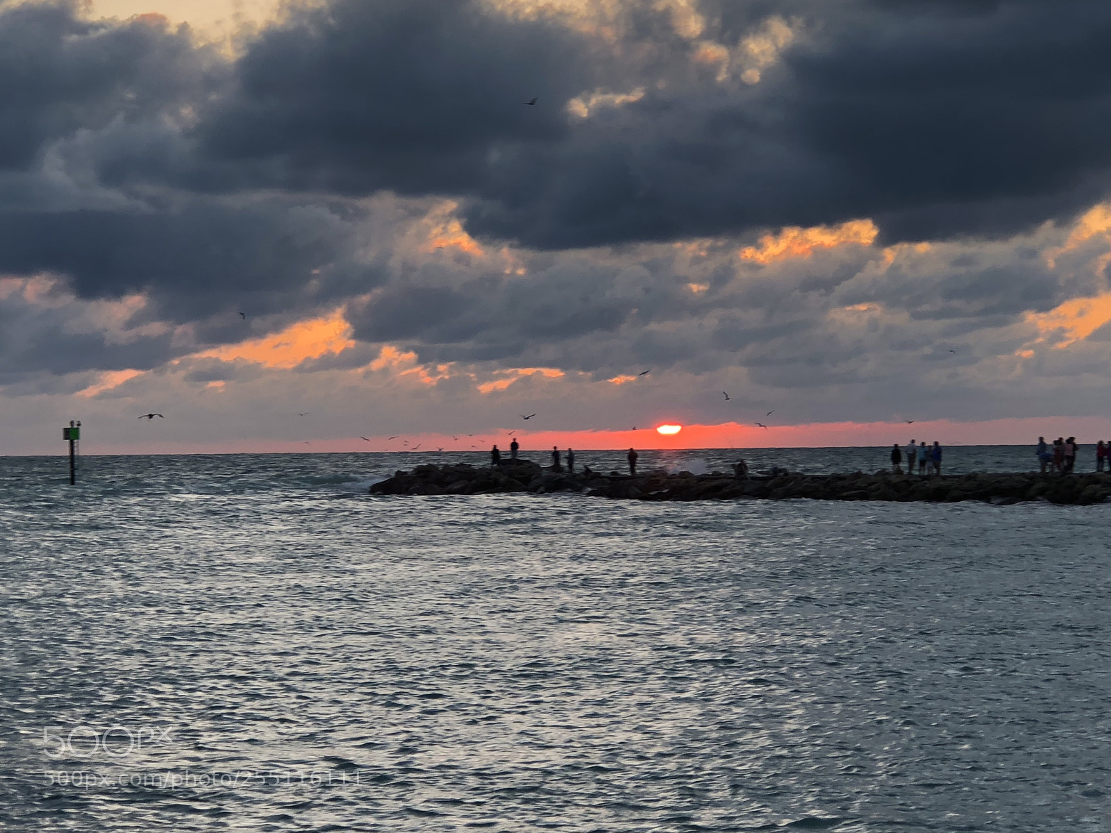 Apple iPhone 8 Plus sample photo. Sunset at the jetty photography