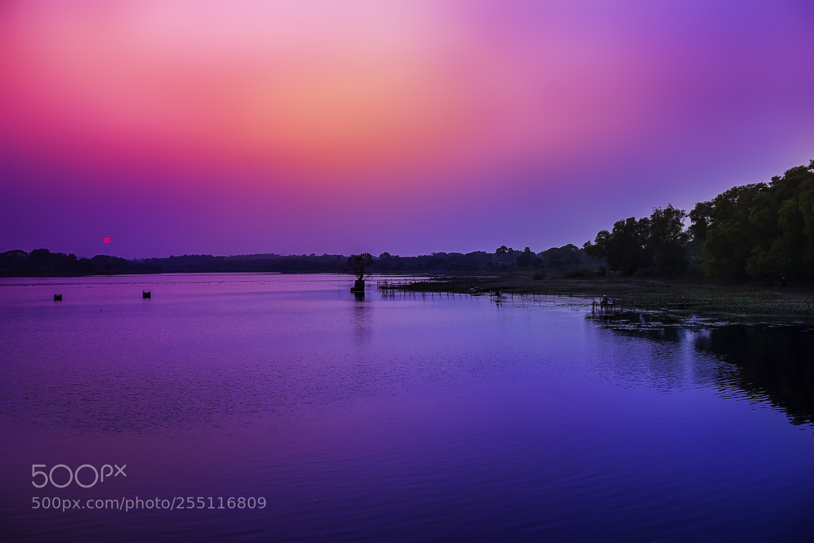 Nikon D5300 sample photo. Dreamy sunset sky in photography