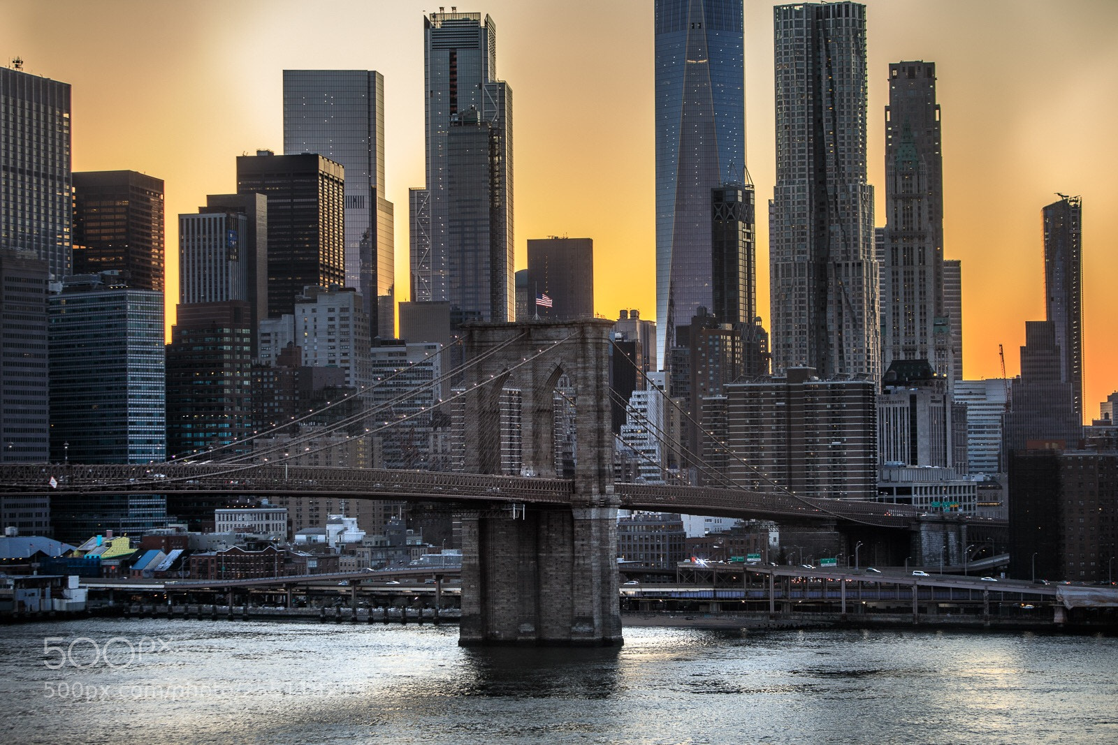 Canon EOS 5D Mark IV sample photo. Brooklyn bridge lower manhattan photography