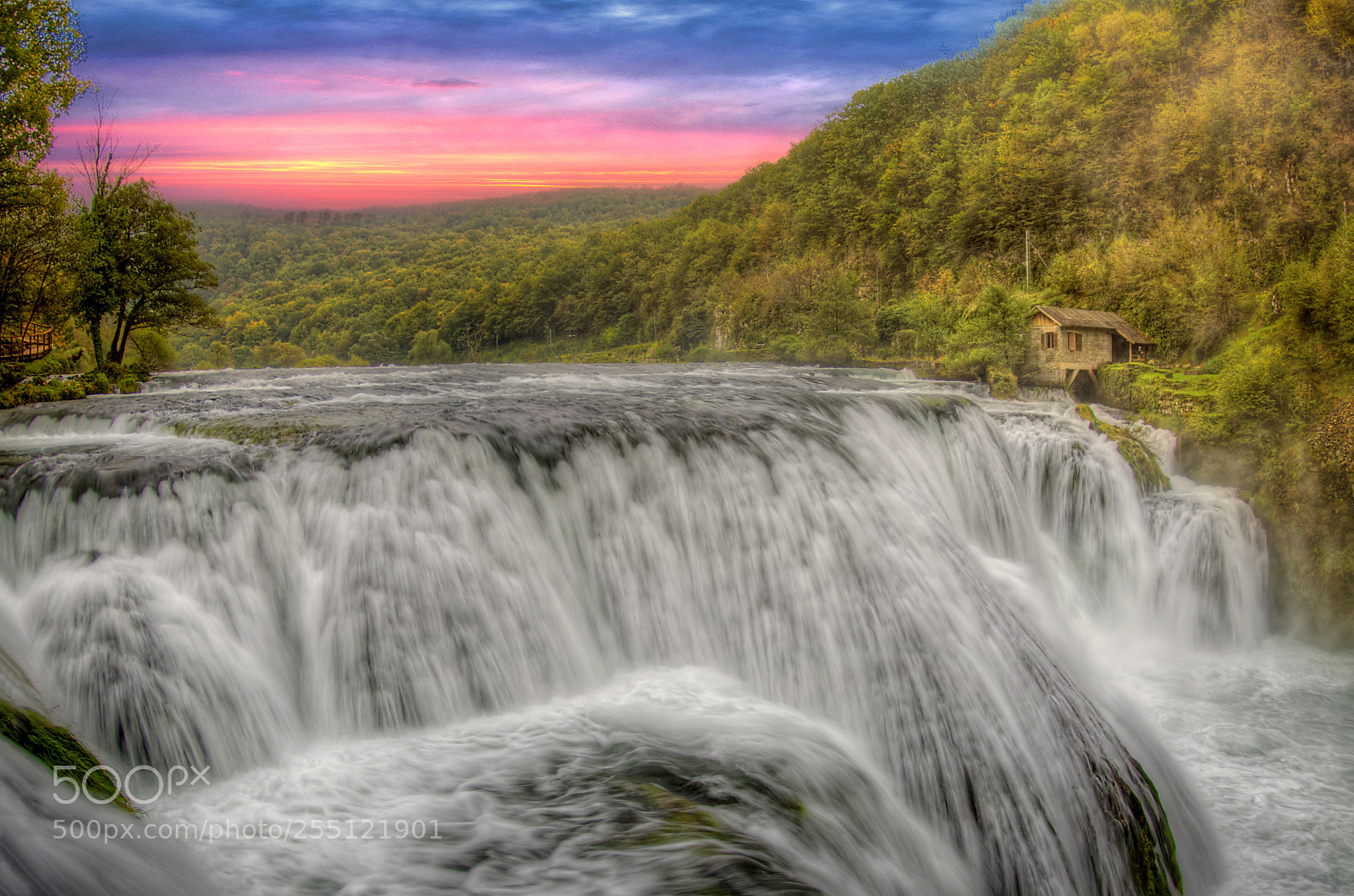 Pentax K-5 sample photo. Waterfall photography