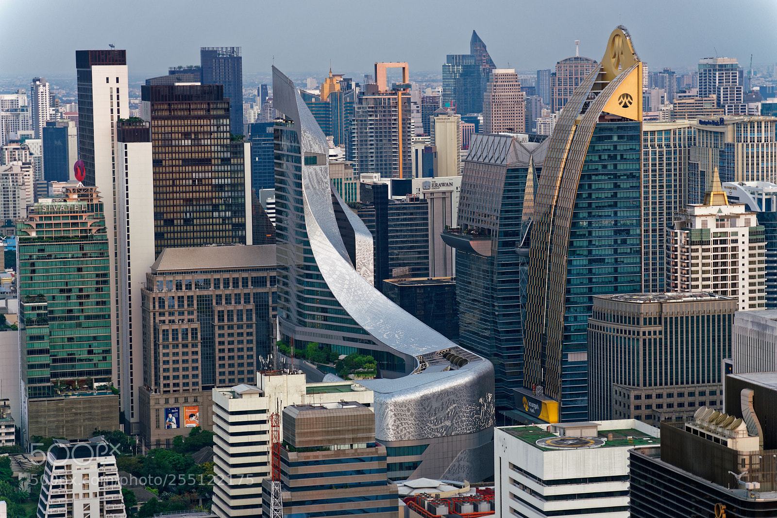 Sony a7R II sample photo. Sukhumvit from above photography