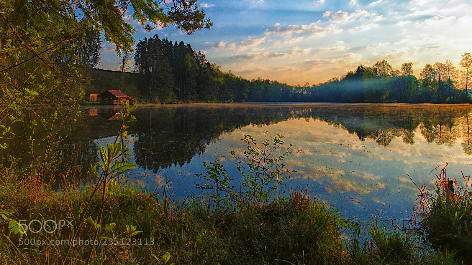 Panasonic DMC-G81 sample photo. Morning at the lake photography