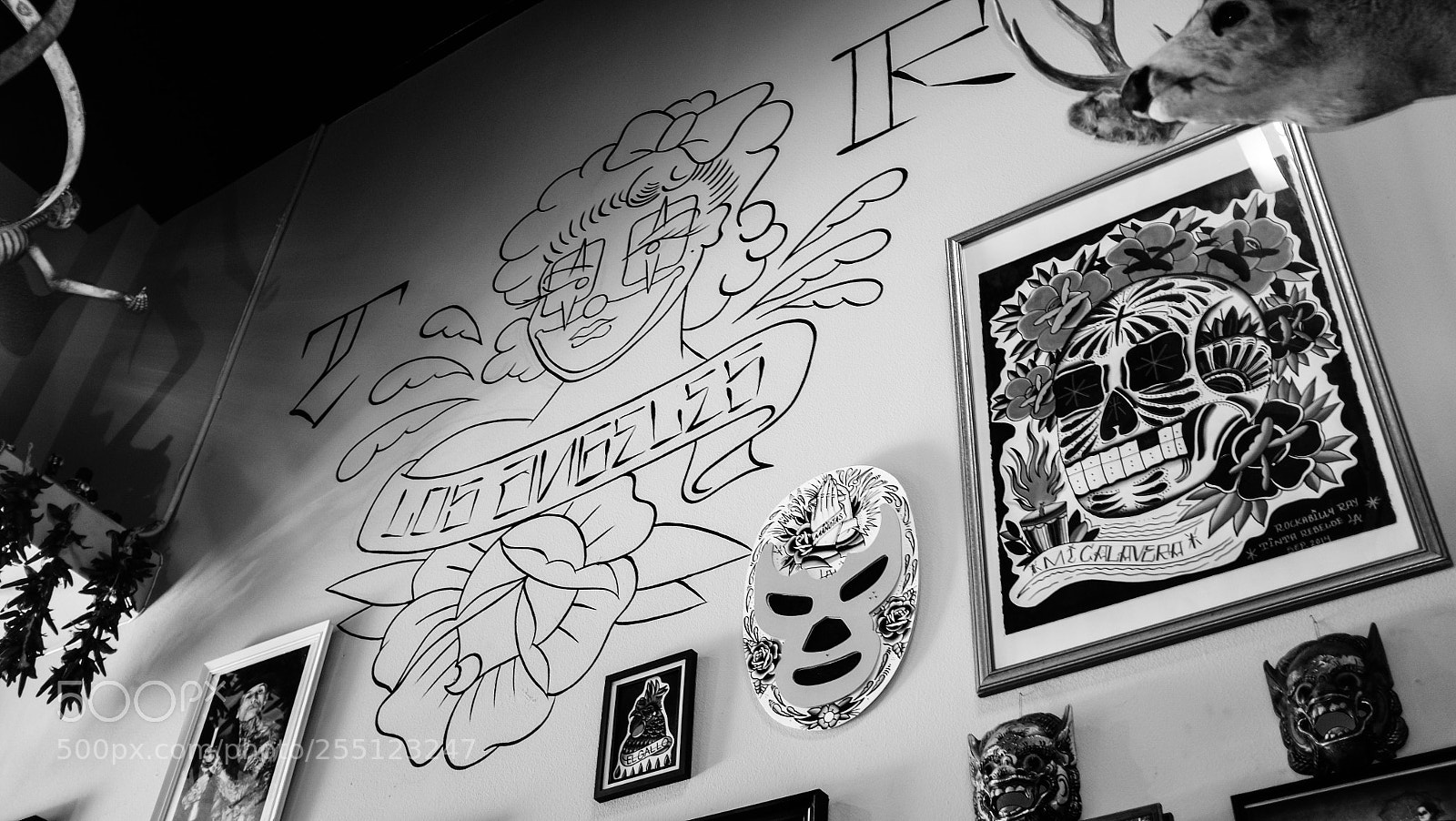 Fujifilm X100T sample photo. Tattoo de los angeles  photography
