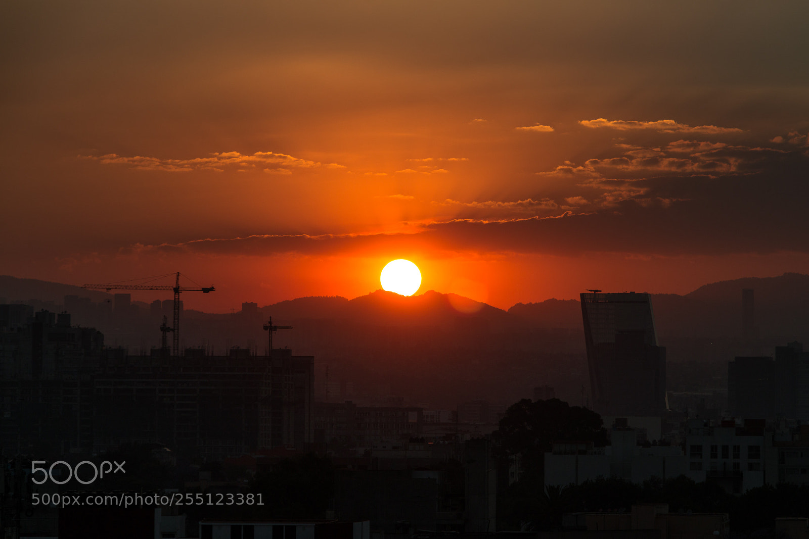 Canon EOS 70D sample photo. Otro atardecer en cdmx photography
