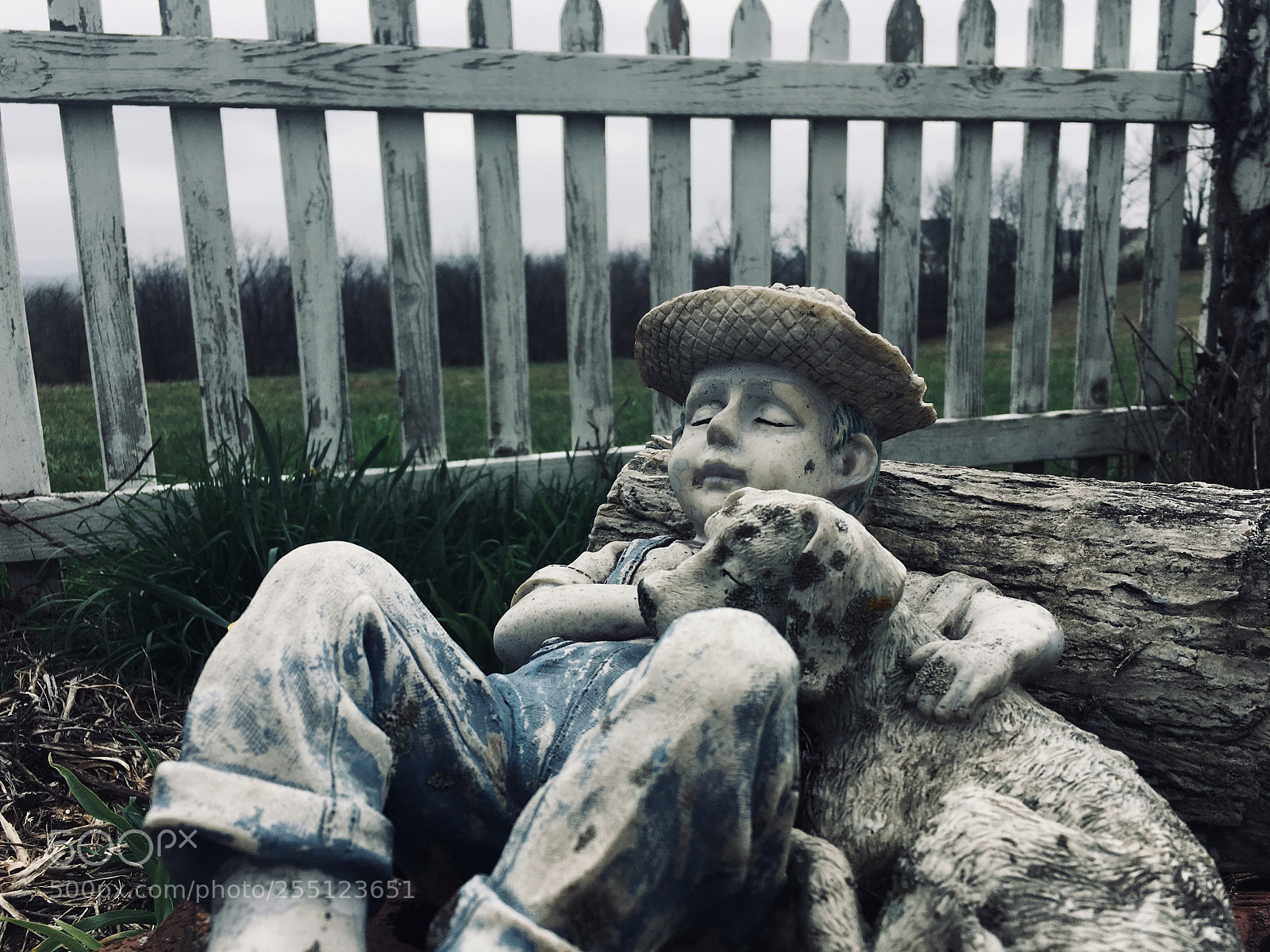 Apple iPhone 6s sample photo. Little statue boy photography