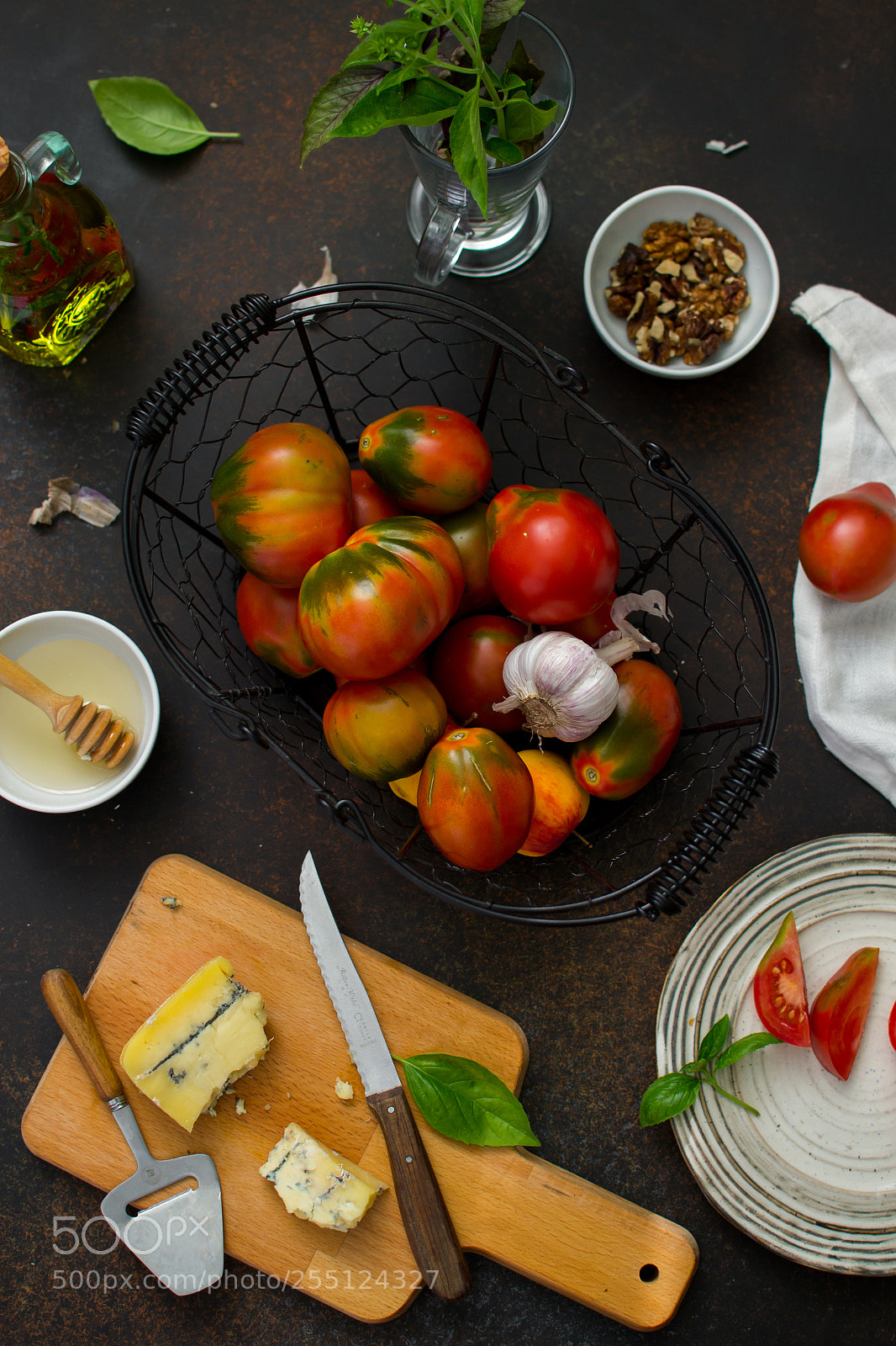 Nikon D3100 sample photo. Fresh organic tomato with photography