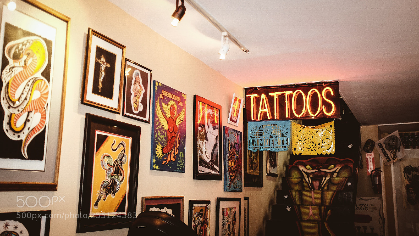 Fujifilm X100T sample photo. Tattoos de los angeles photography