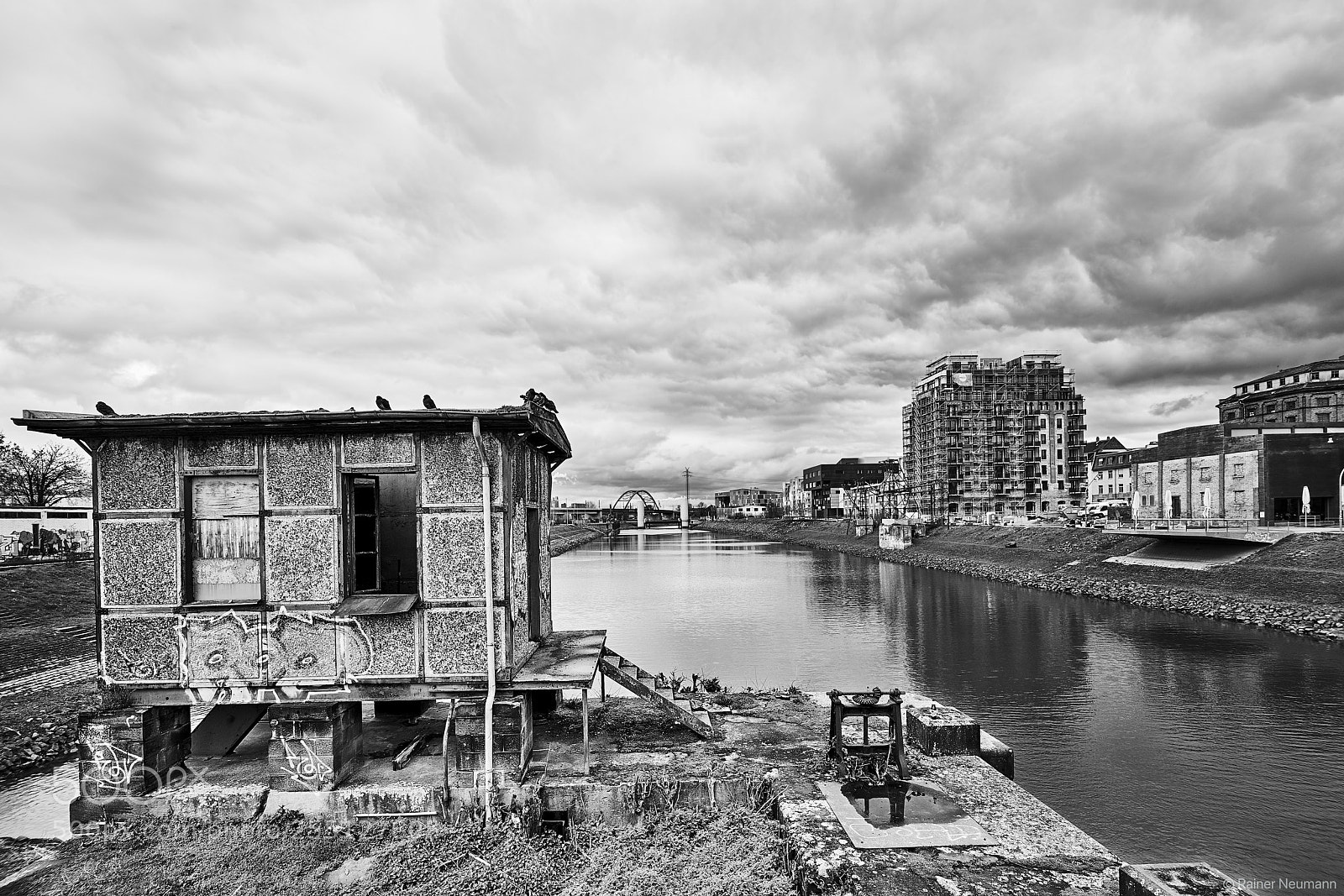 Sony a7R II sample photo. Jungbusch 33 b&w photography