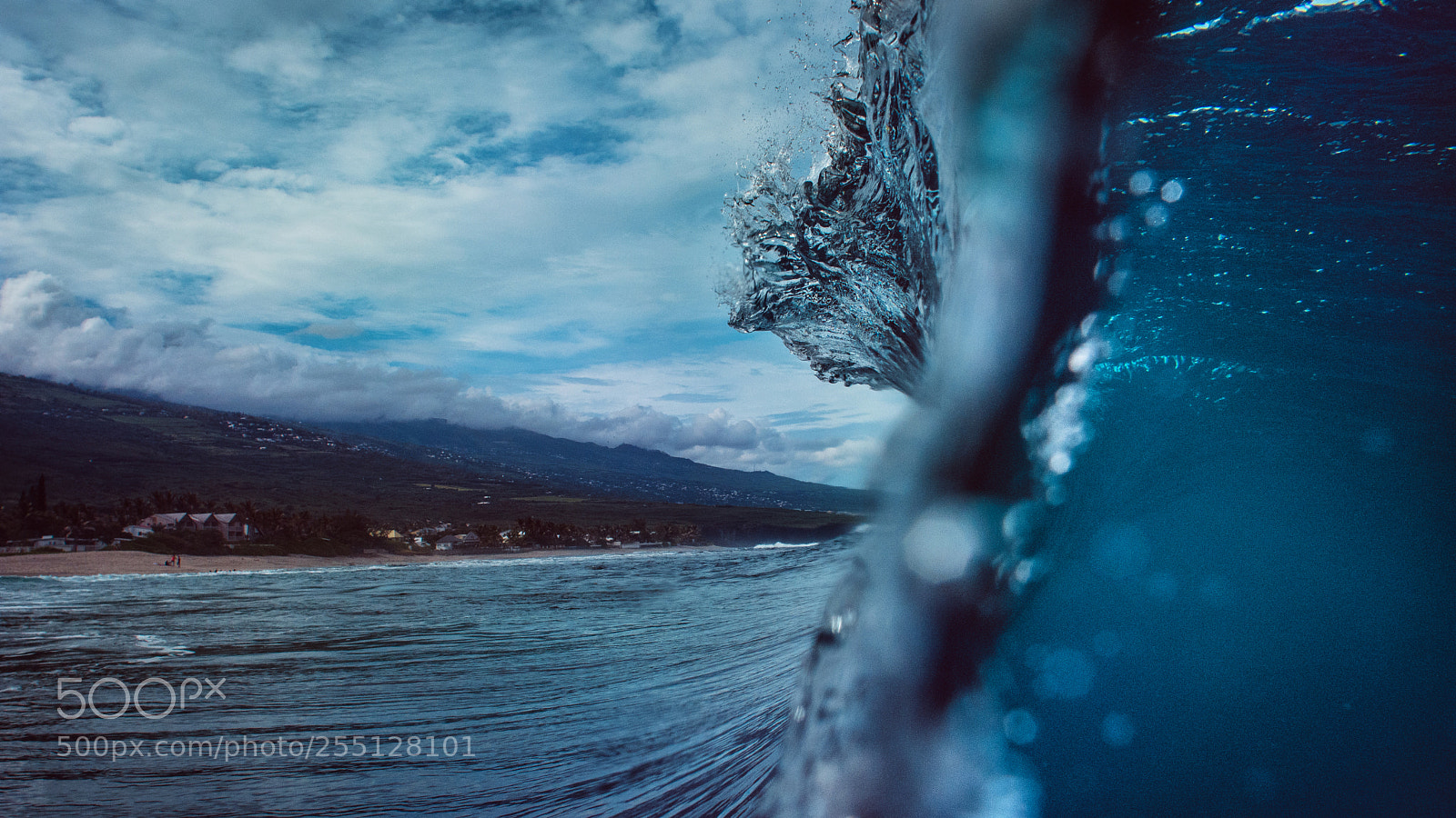 Nikon D7200 sample photo. The ocean is blue photography