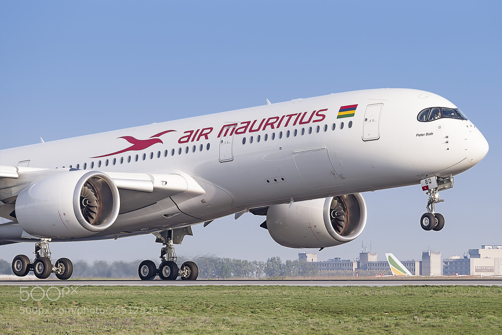 Canon EOS-1D X sample photo. Air mauritius a350-900 photography