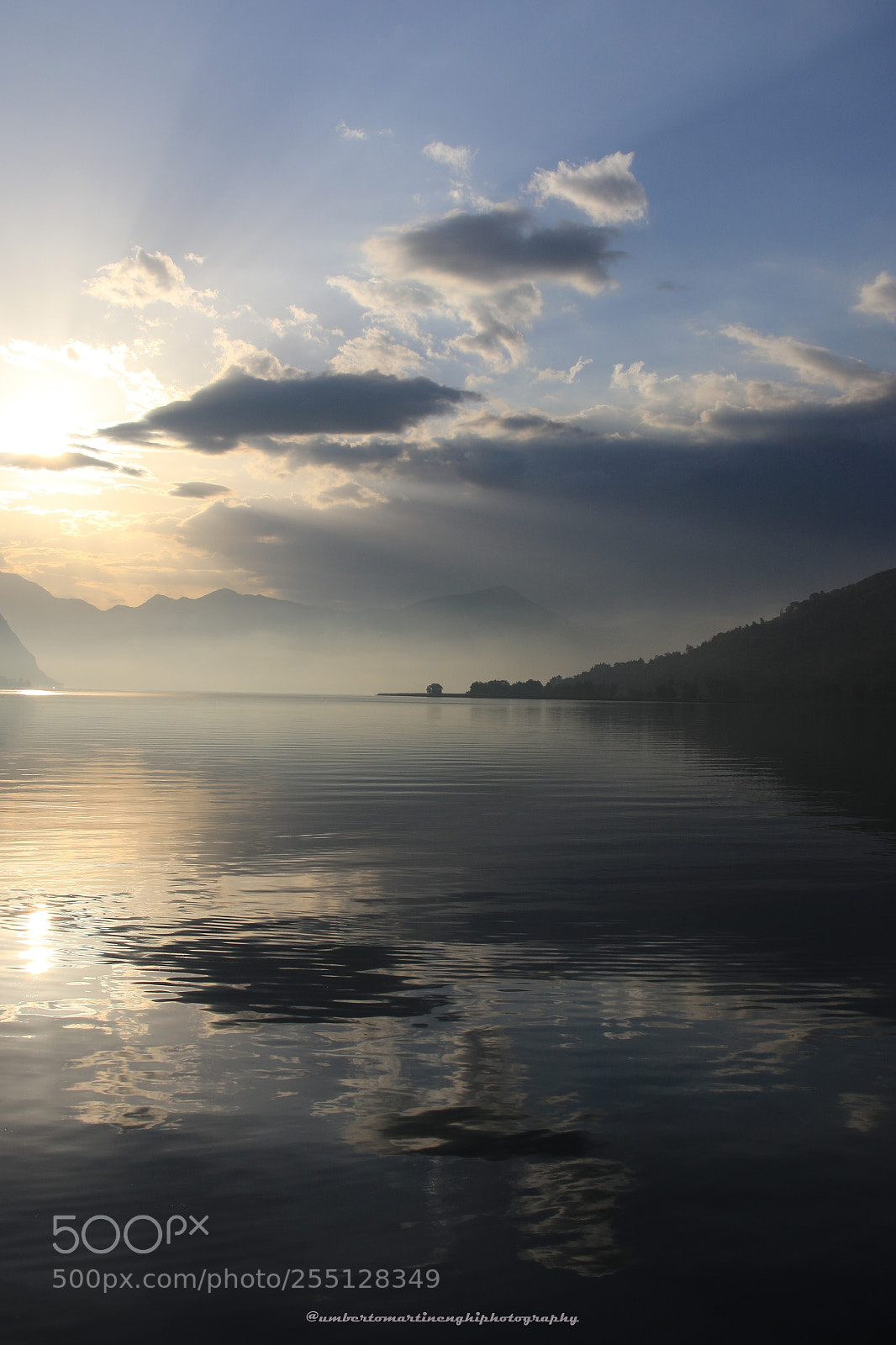 Canon EOS 7D Mark II sample photo. Misty and cloudy sunrise photography