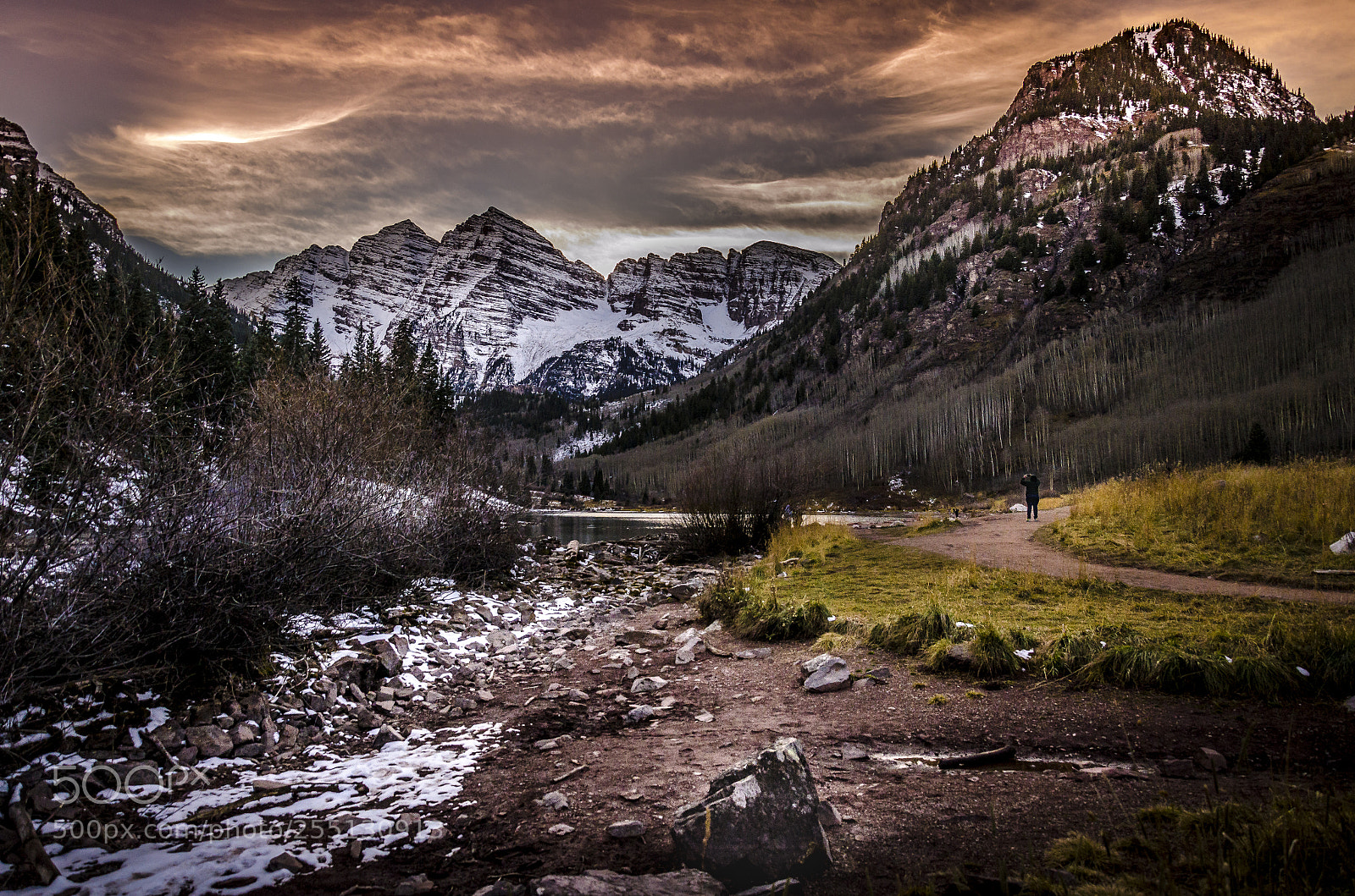 Nikon D7000 sample photo. Maroon bells after sunset photography