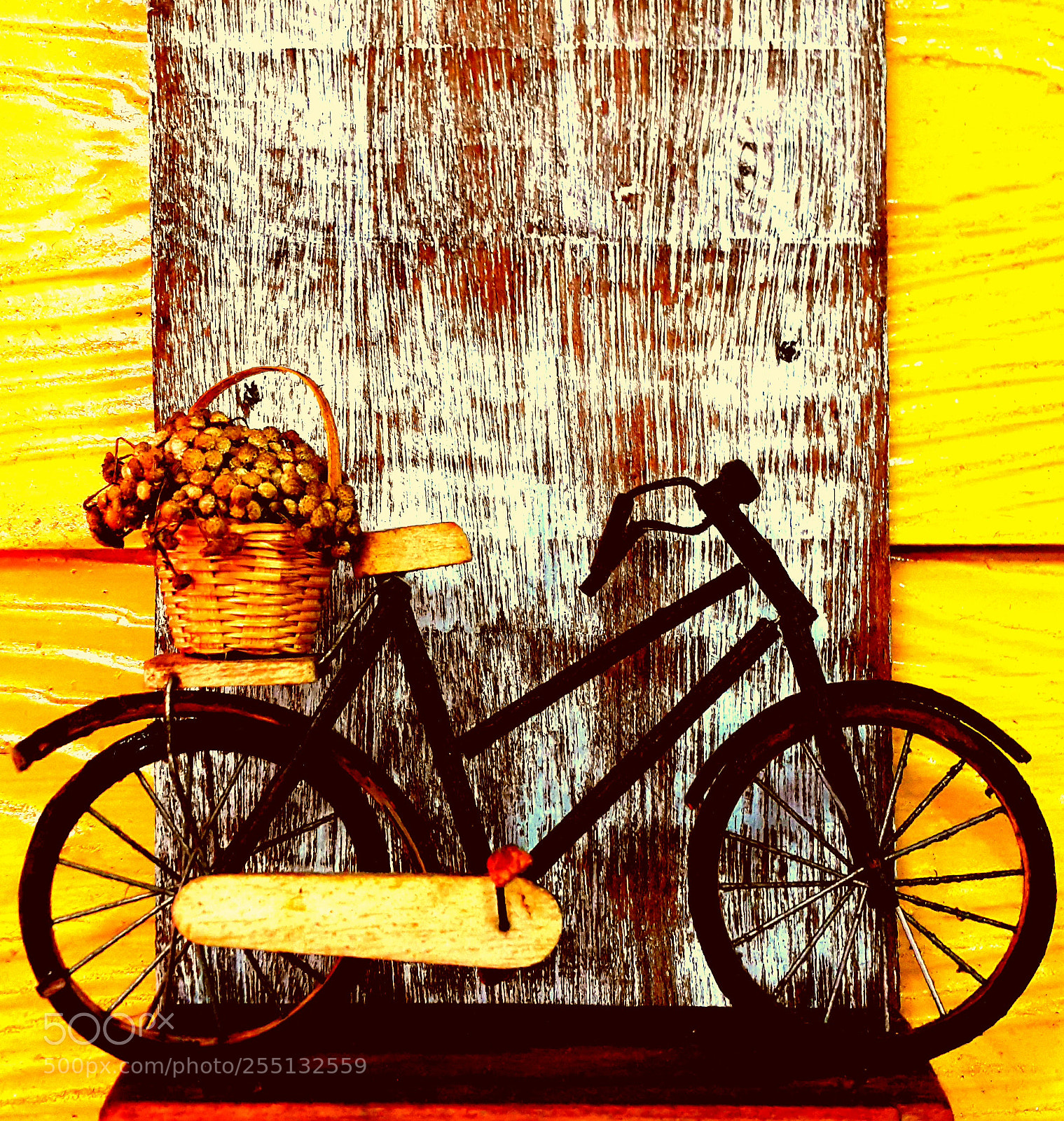 Samsung Galaxy Note4 sample photo. Bicycle miniature photography