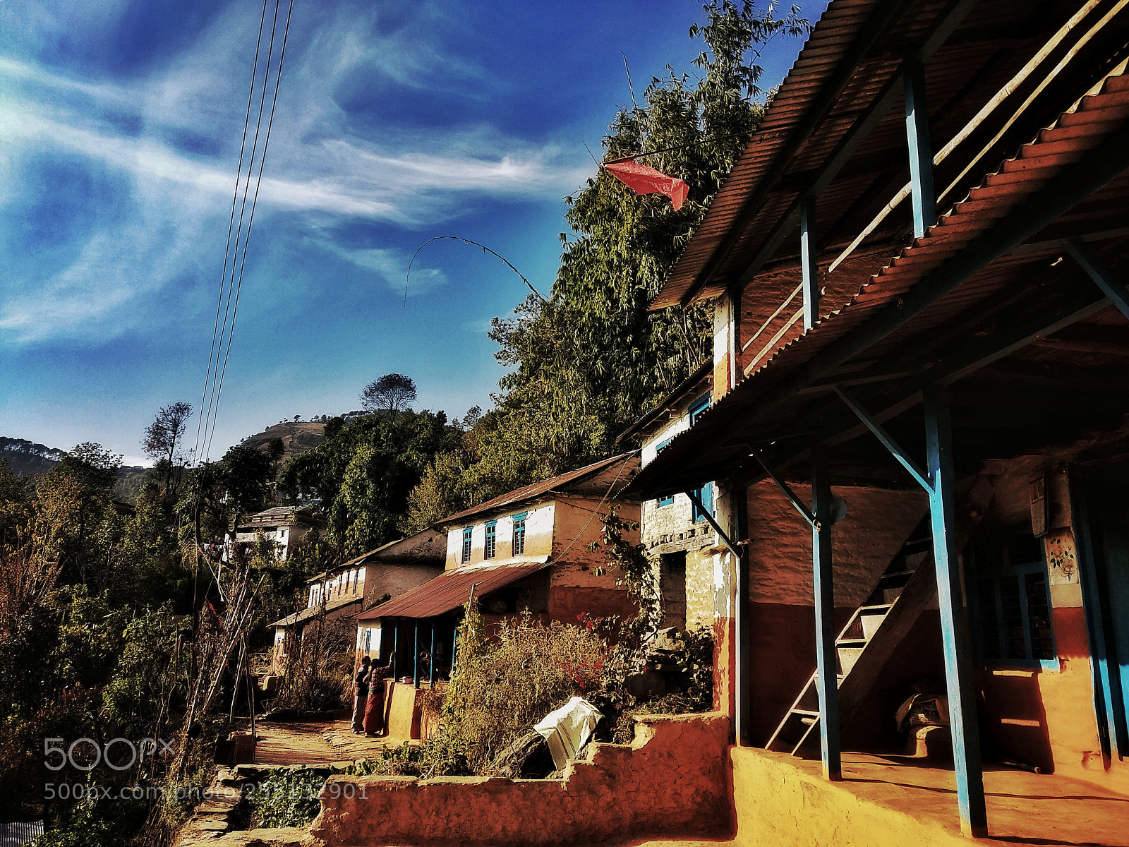 Xiaomi Mi A1 sample photo. Rural house photography