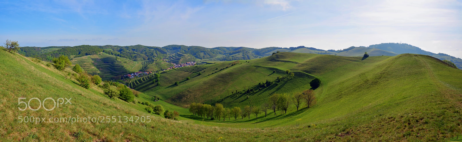 Nikon D7100 sample photo. Panorama kaiserstuhl photography