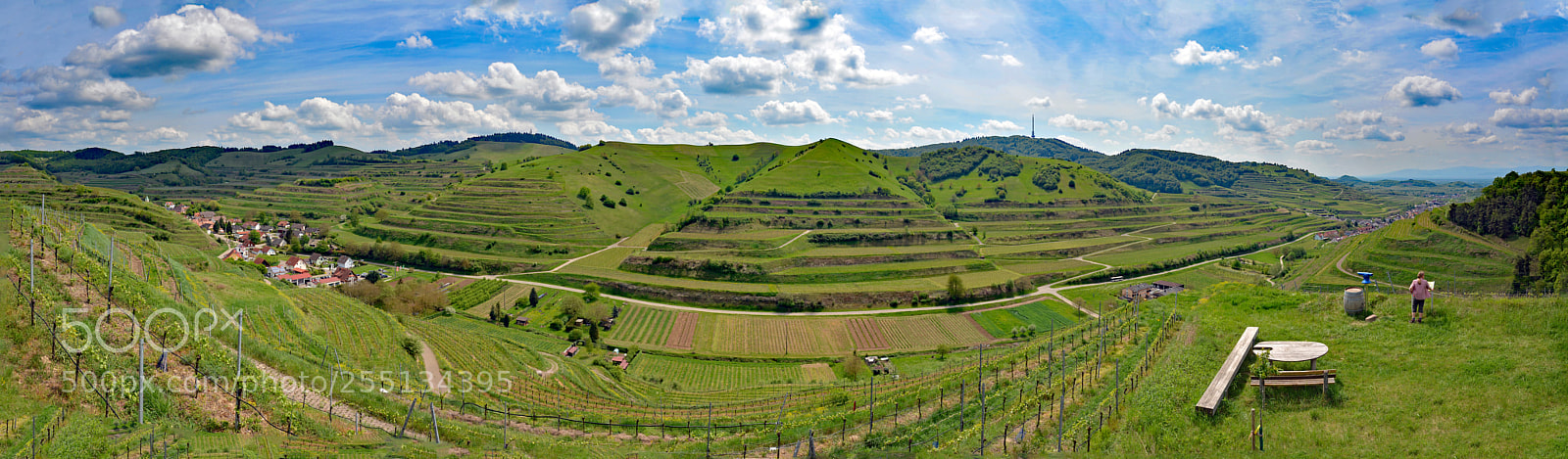 Nikon D7100 sample photo. Panorama kaiserstuhl photography