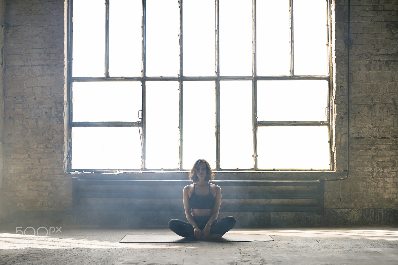 Sony a7R II sample photo. Sportive girl yoga training photography