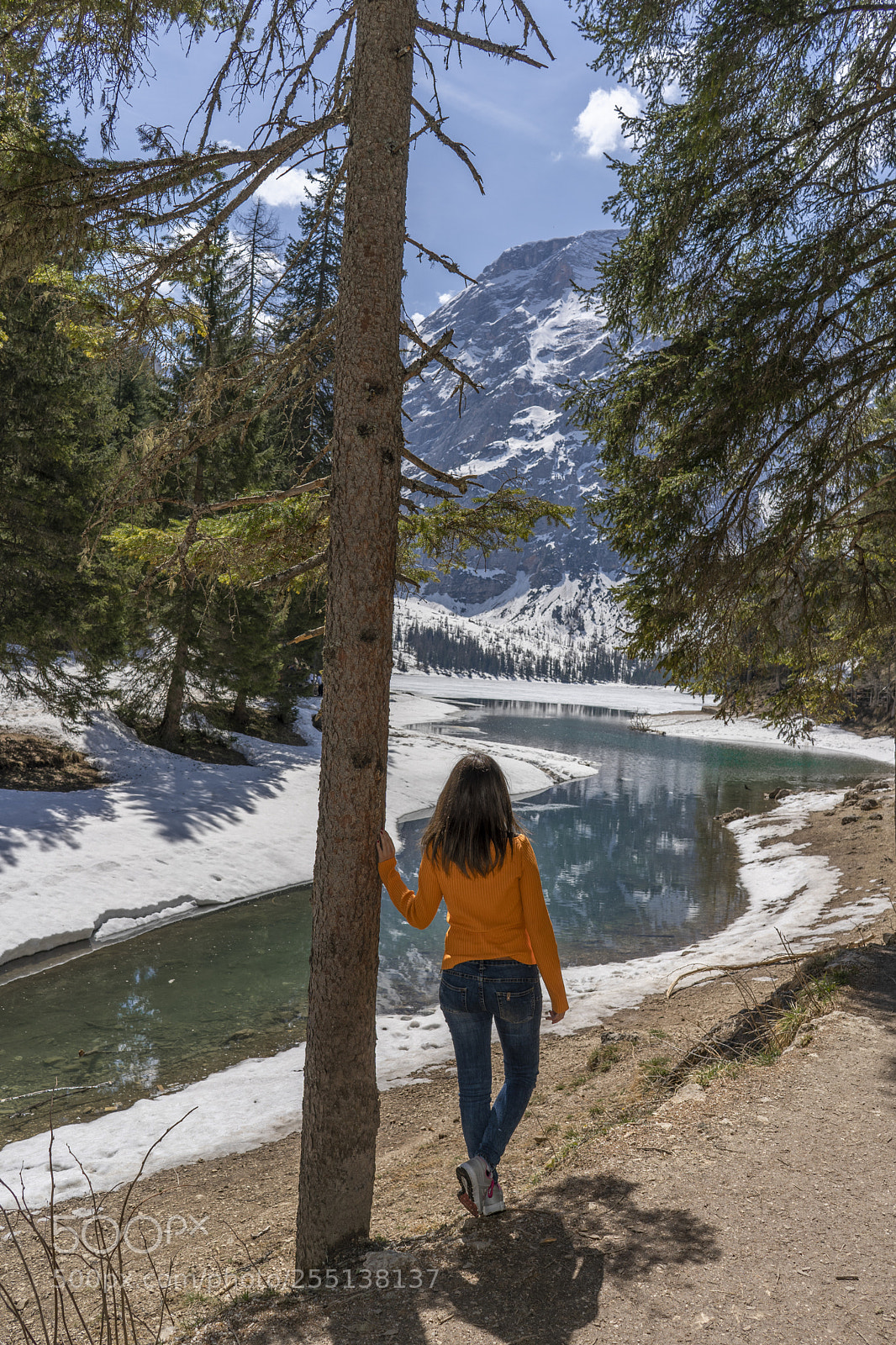 Sony a7 III sample photo. Lake of braies photography