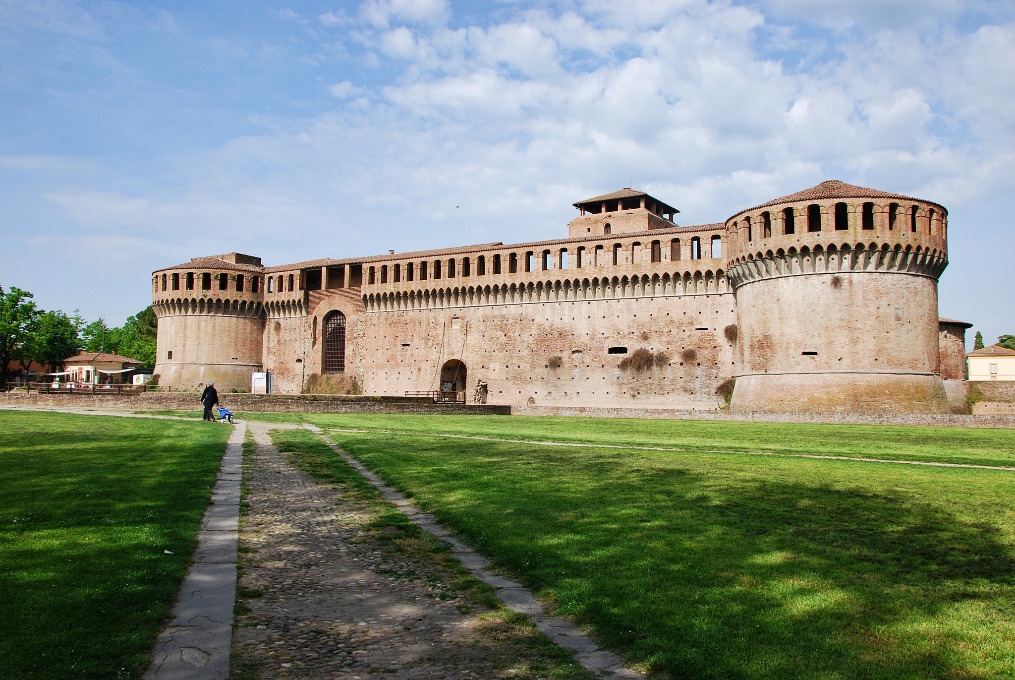 Nikon D60 sample photo. Rocca sforzesca photography