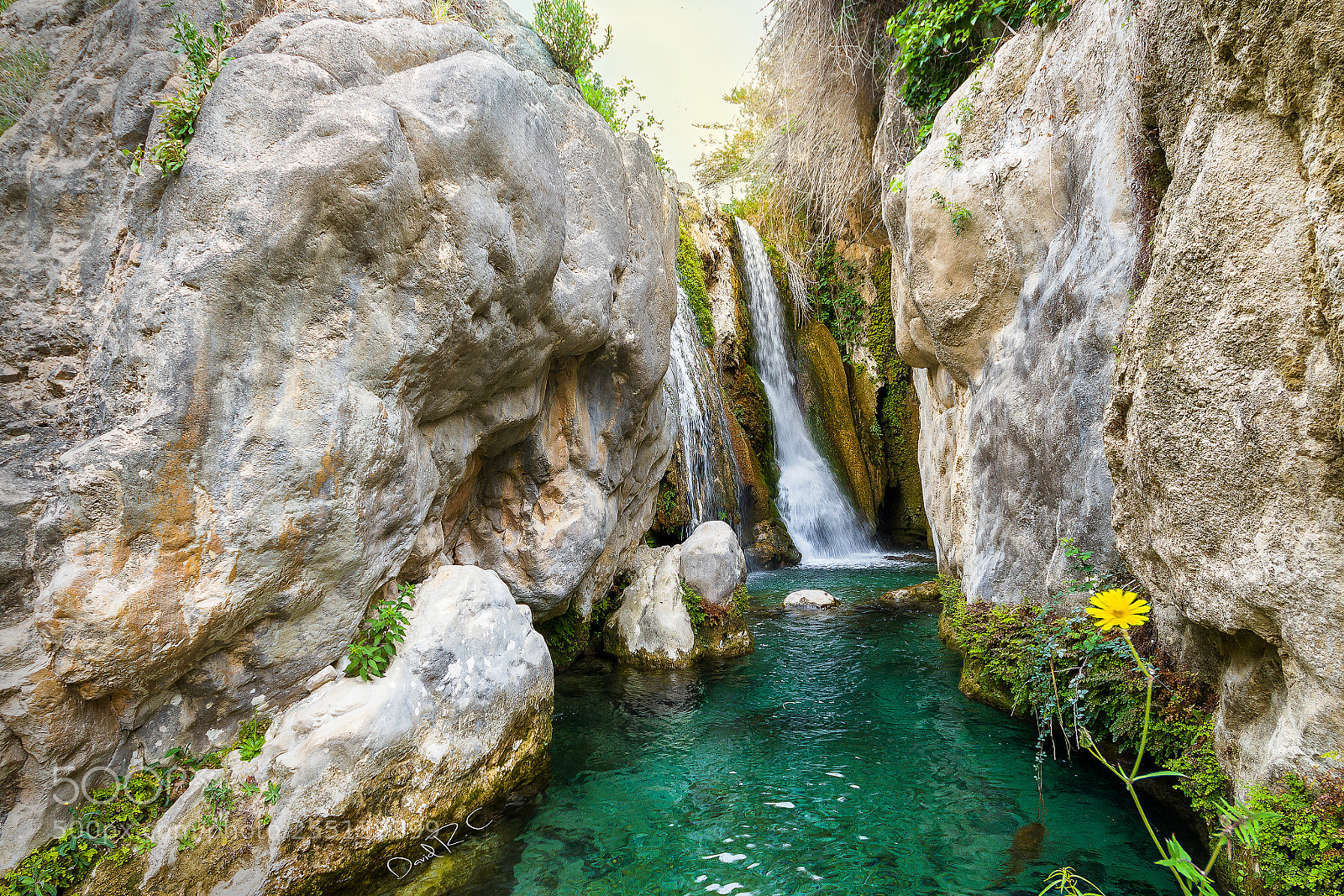 Canon EOS 7D sample photo. Las fuentes del algar photography