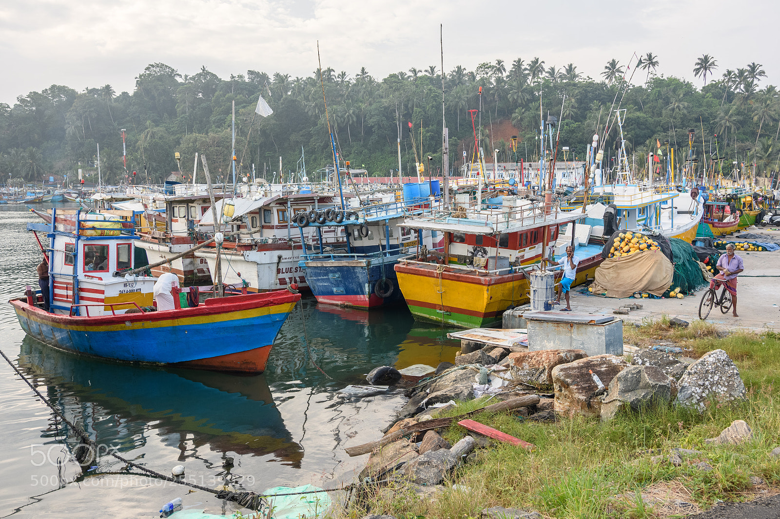 Nikon D7500 sample photo. Fishing boats photography