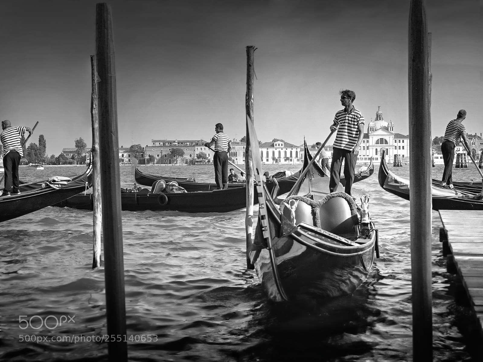 Olympus OM-D E-M10 II sample photo. Gondoliers photography