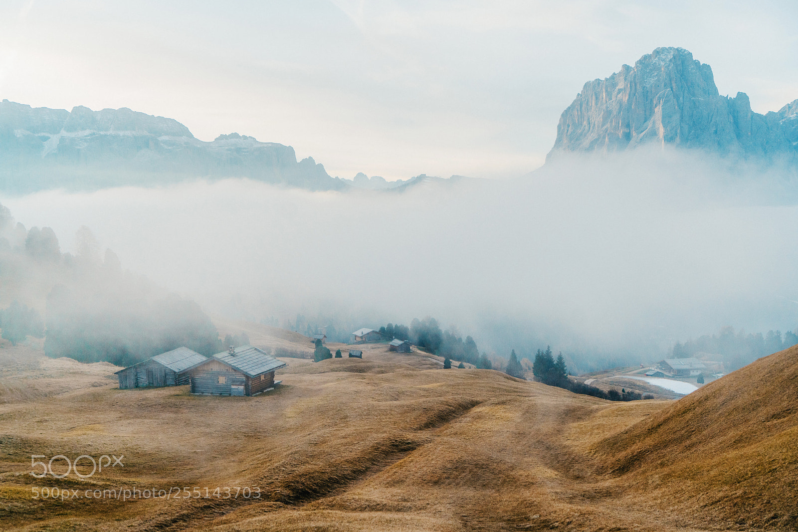 Sony a7R II sample photo. Sunrise in dolomities photography