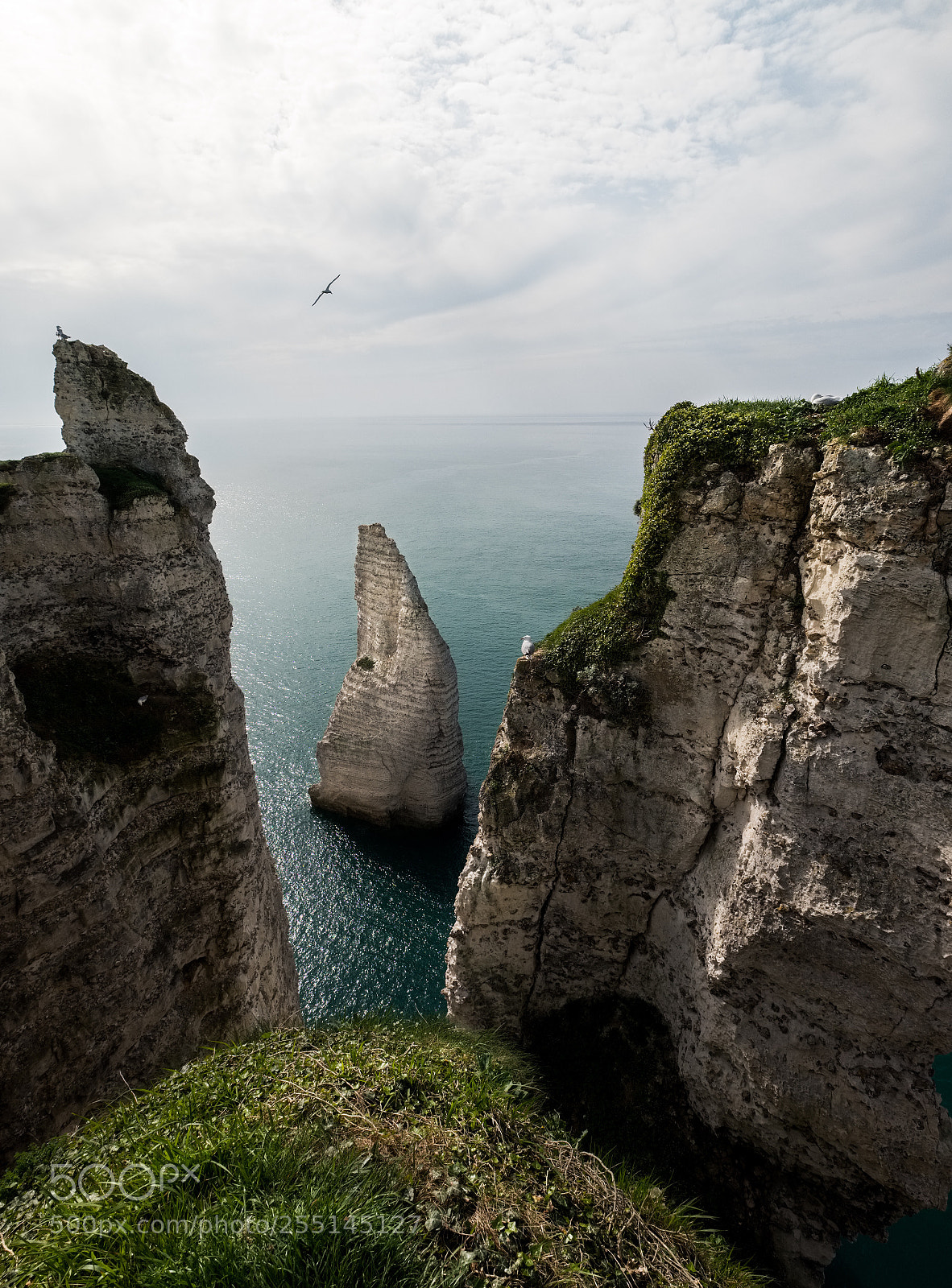 Fujifilm X-T2 sample photo. Étretat cliff  photography