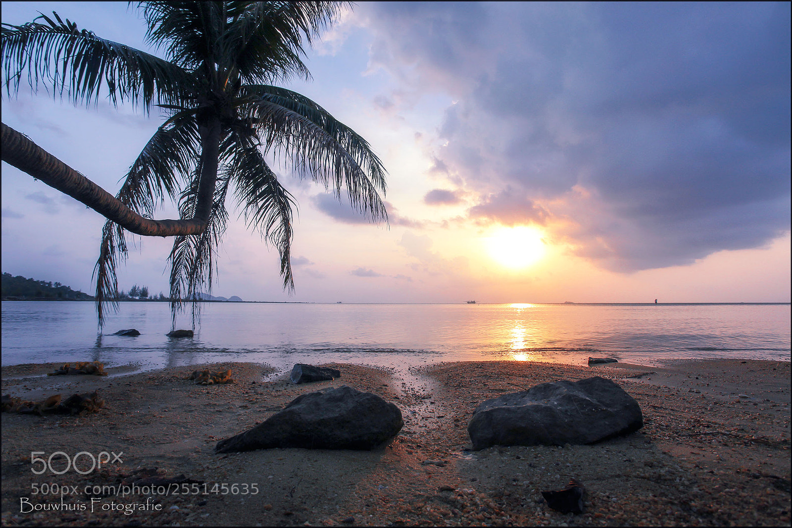 Canon EOS 5D Mark II sample photo. Sunset ko pha ngan photography