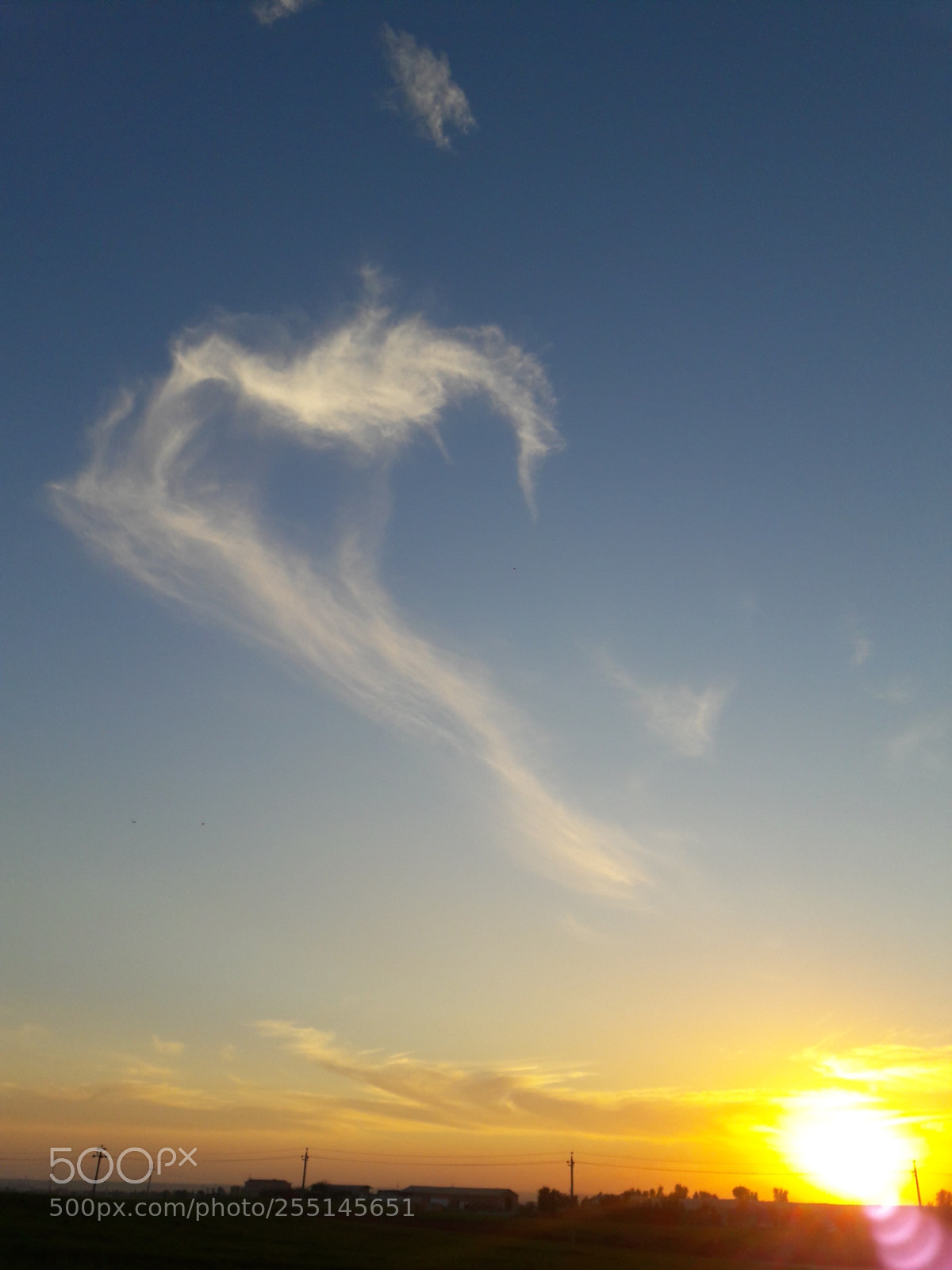 Samsung Galaxy J7 sample photo. Half heart cluod. photography