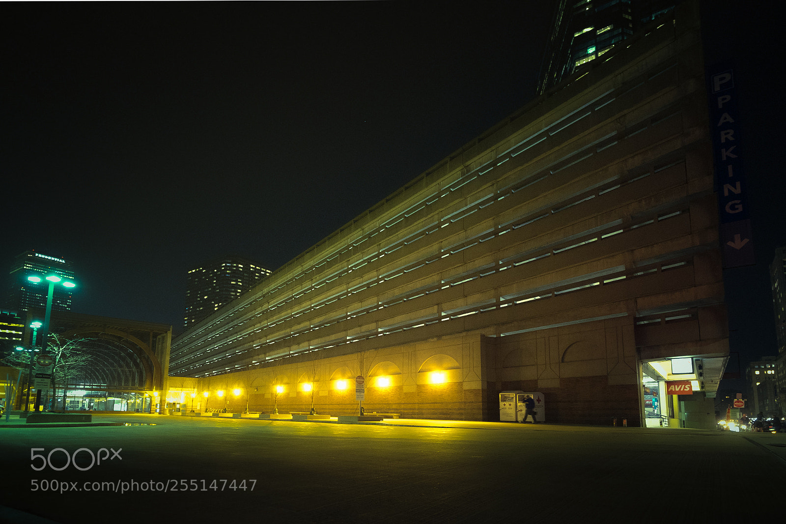 Fujifilm X-T1 sample photo. Boston at night photography