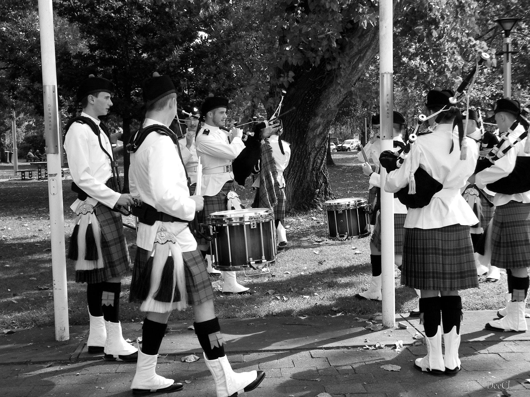 Kodak EASYSHARE Z1015 IS DIGITAL CAMERA sample photo. Pipes and drums photography